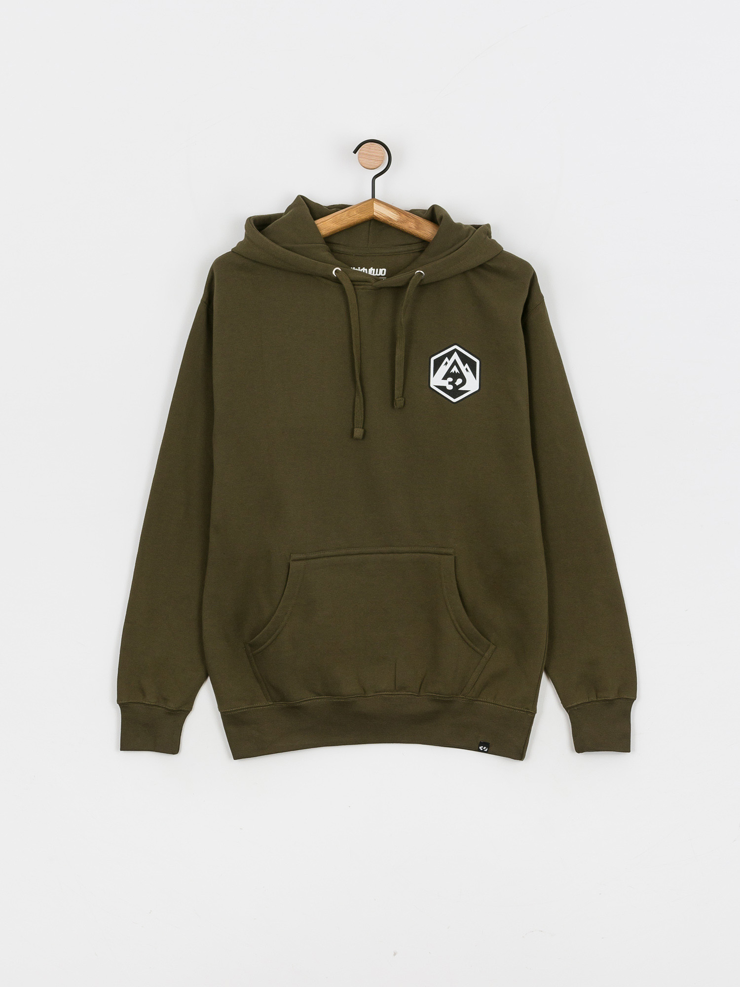 Bluza z kapturem ThirtyTwo Mtn HD (military)