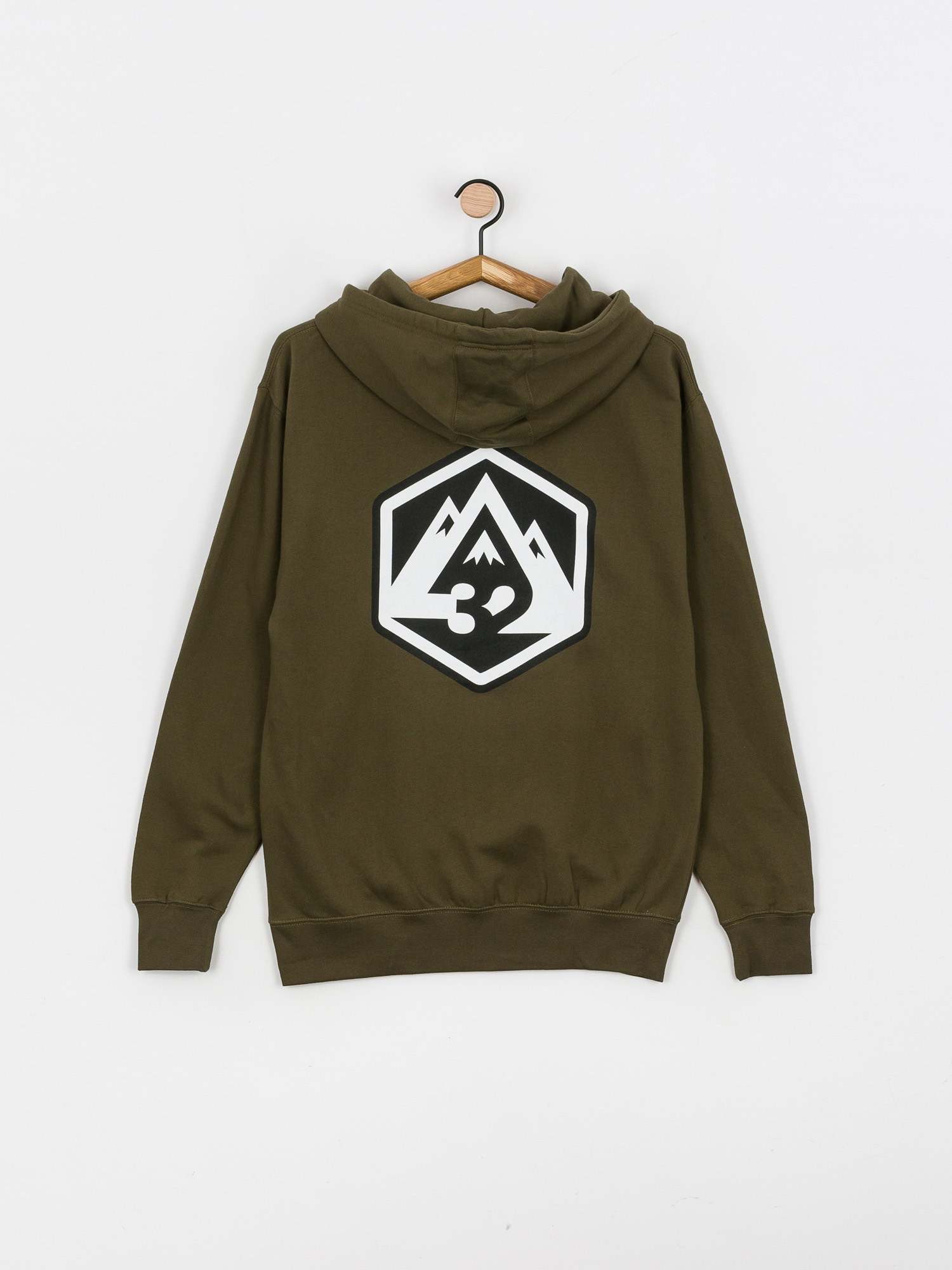 Bluza z kapturem ThirtyTwo Mtn HD (military)