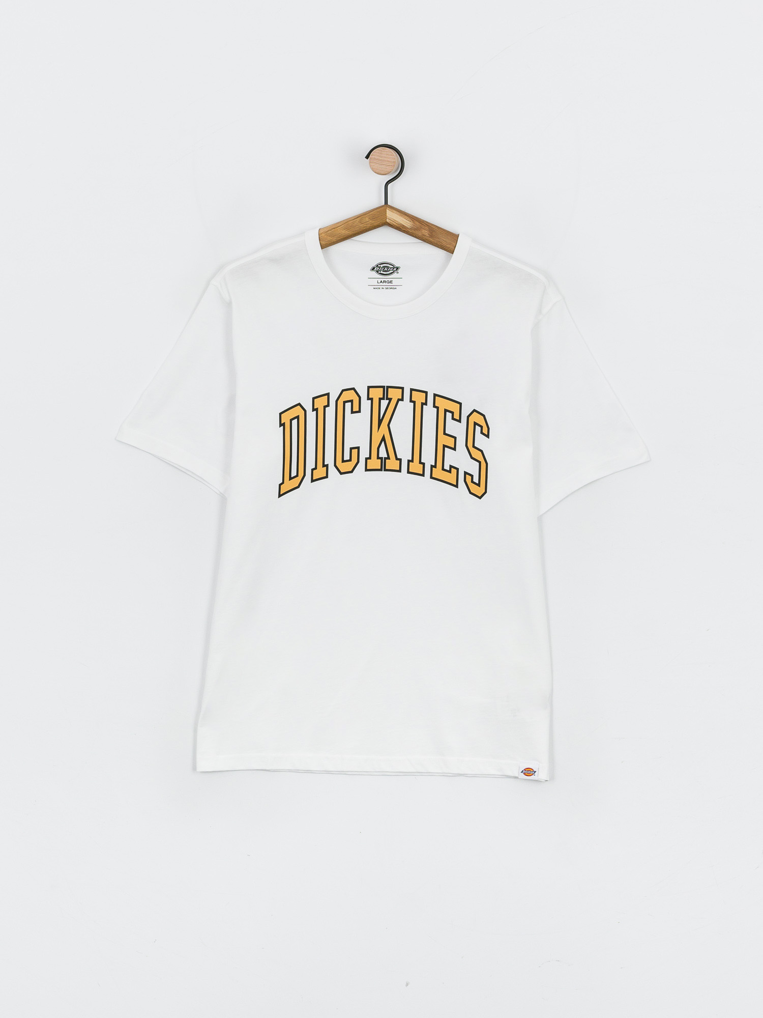 T-shirt Dickies Aitkin (white/yellow)