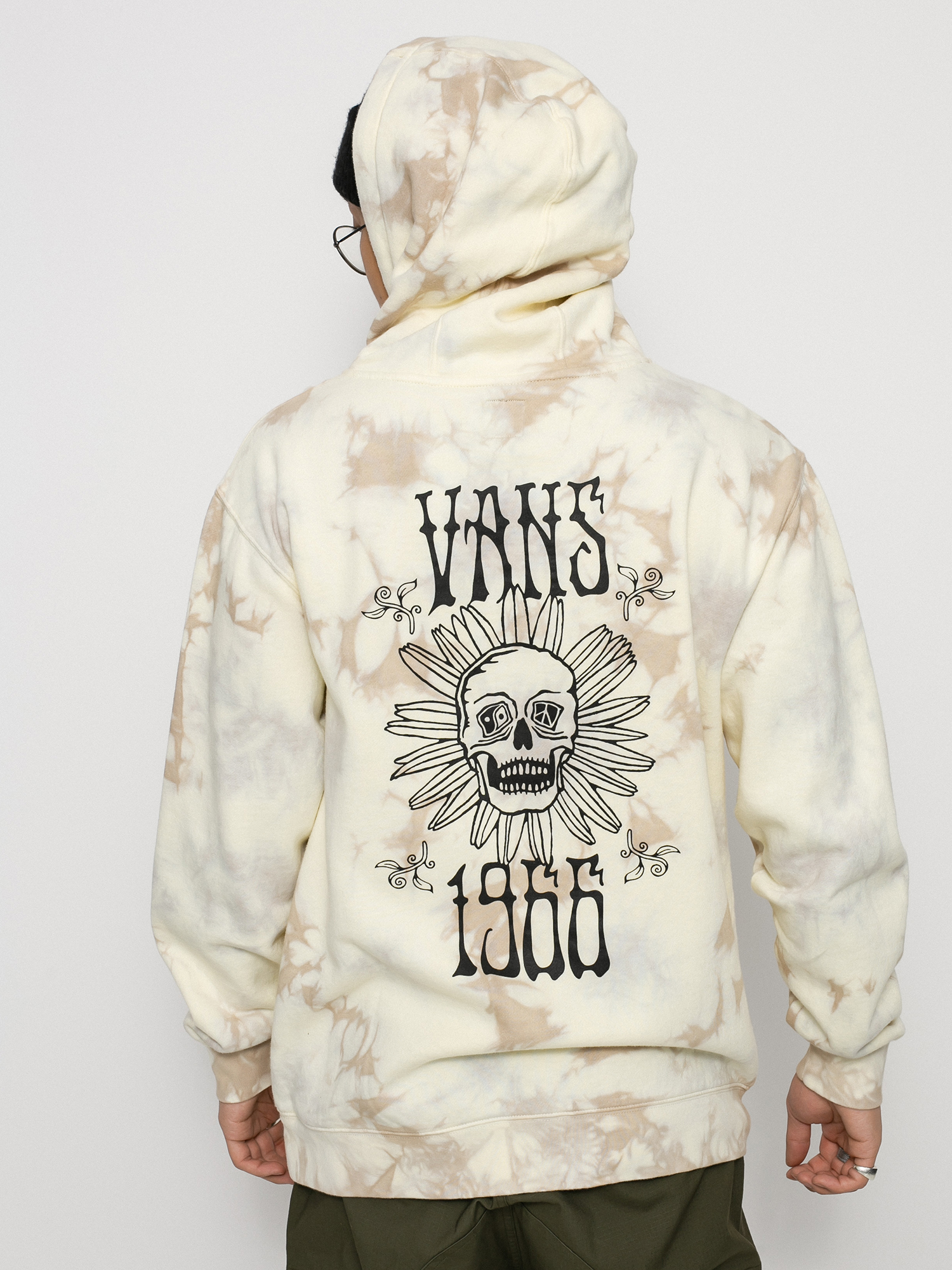 Bluza z kapturem Vans Scattered HD (oatmeal)
