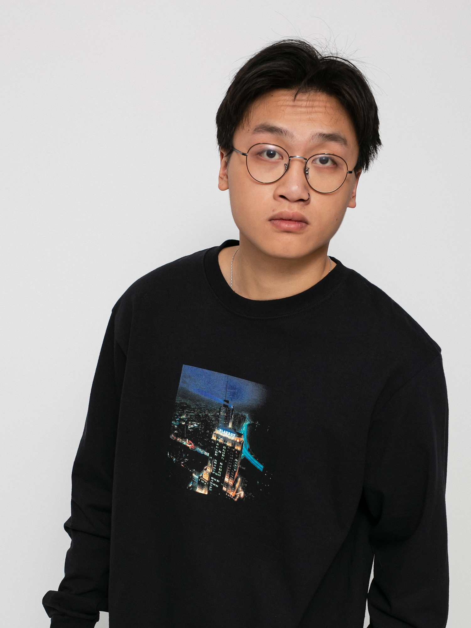 Longsleeve HUF X Playboy Bright Lights (black)