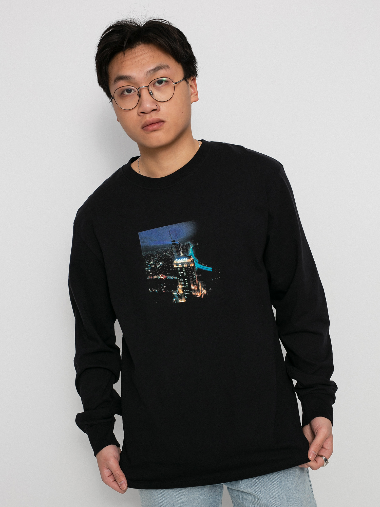 Longsleeve HUF X Playboy Bright Lights (black)
