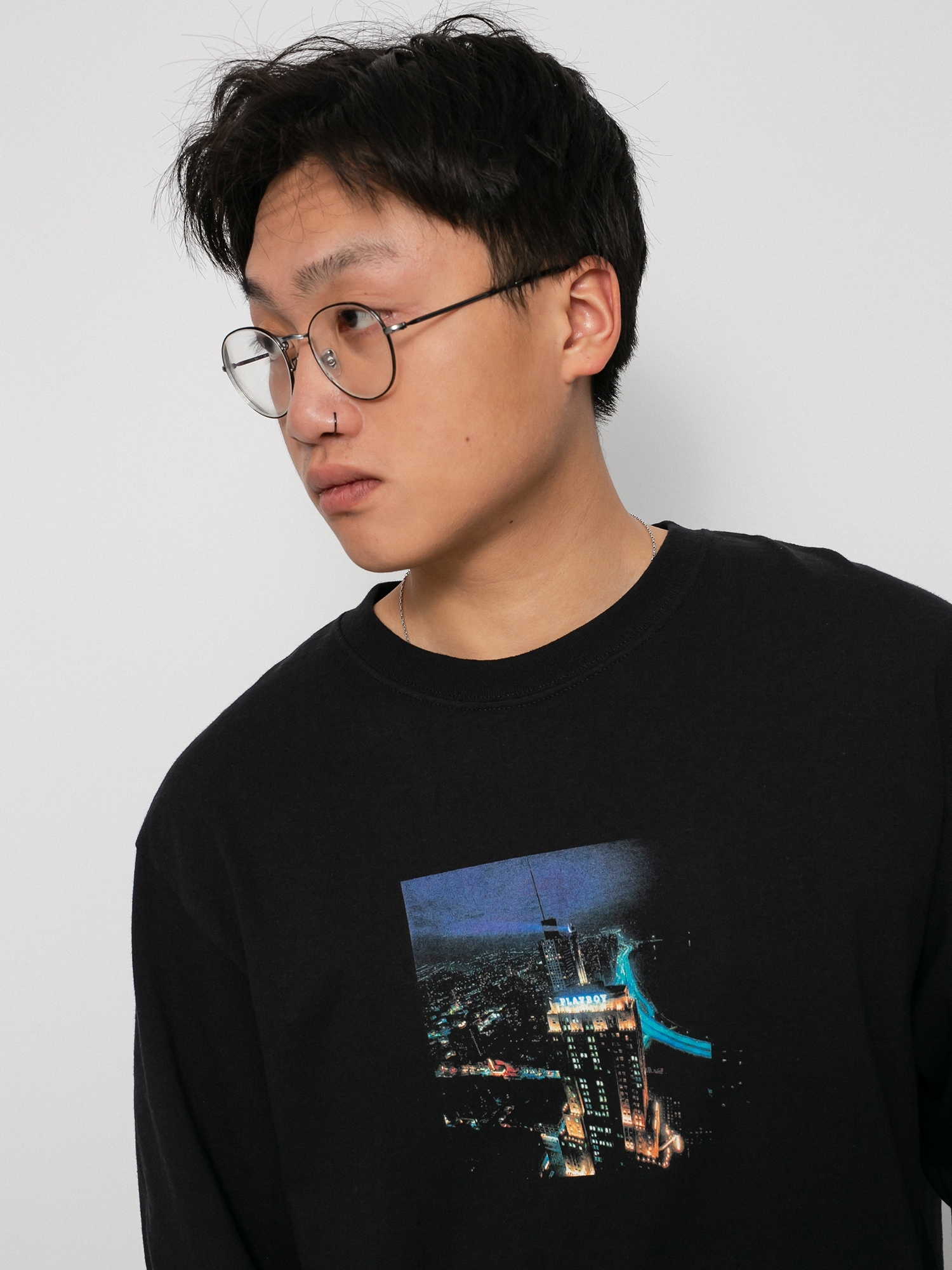 Longsleeve HUF X Playboy Bright Lights (black)