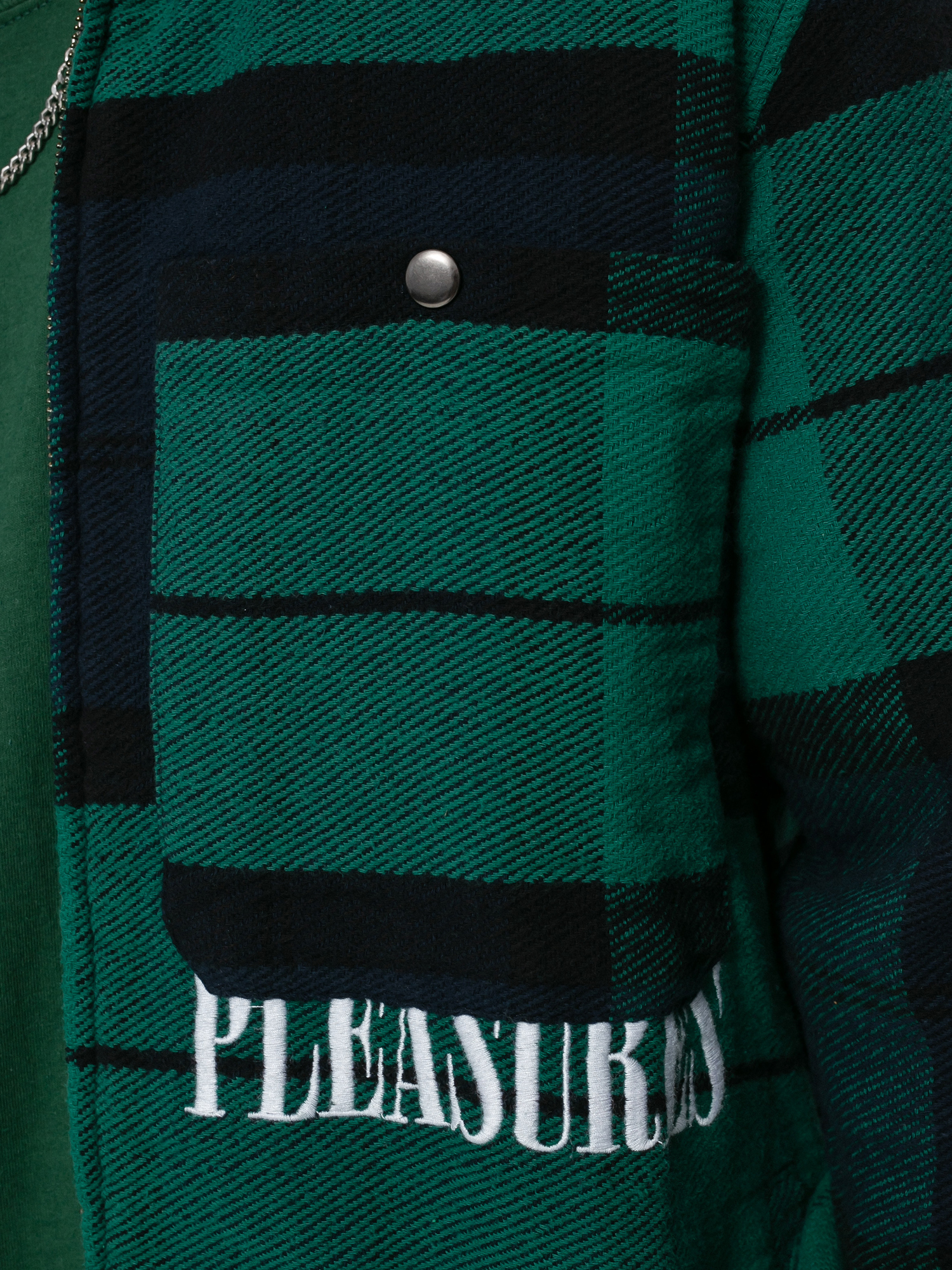 Koszula HUF X Pleasures Blackwatch (navy)