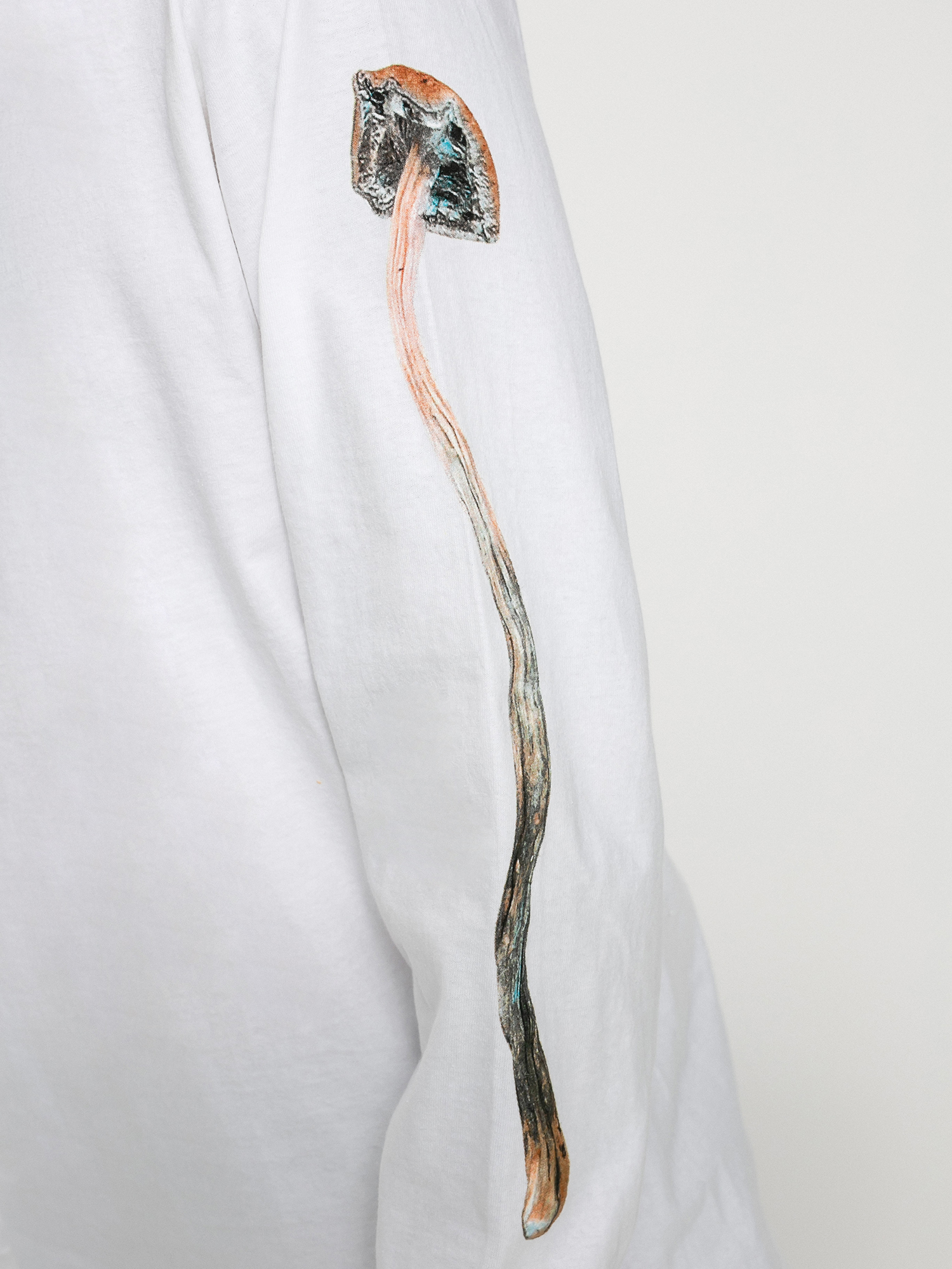 Longsleeve HUF X Pleasures Spore (white)