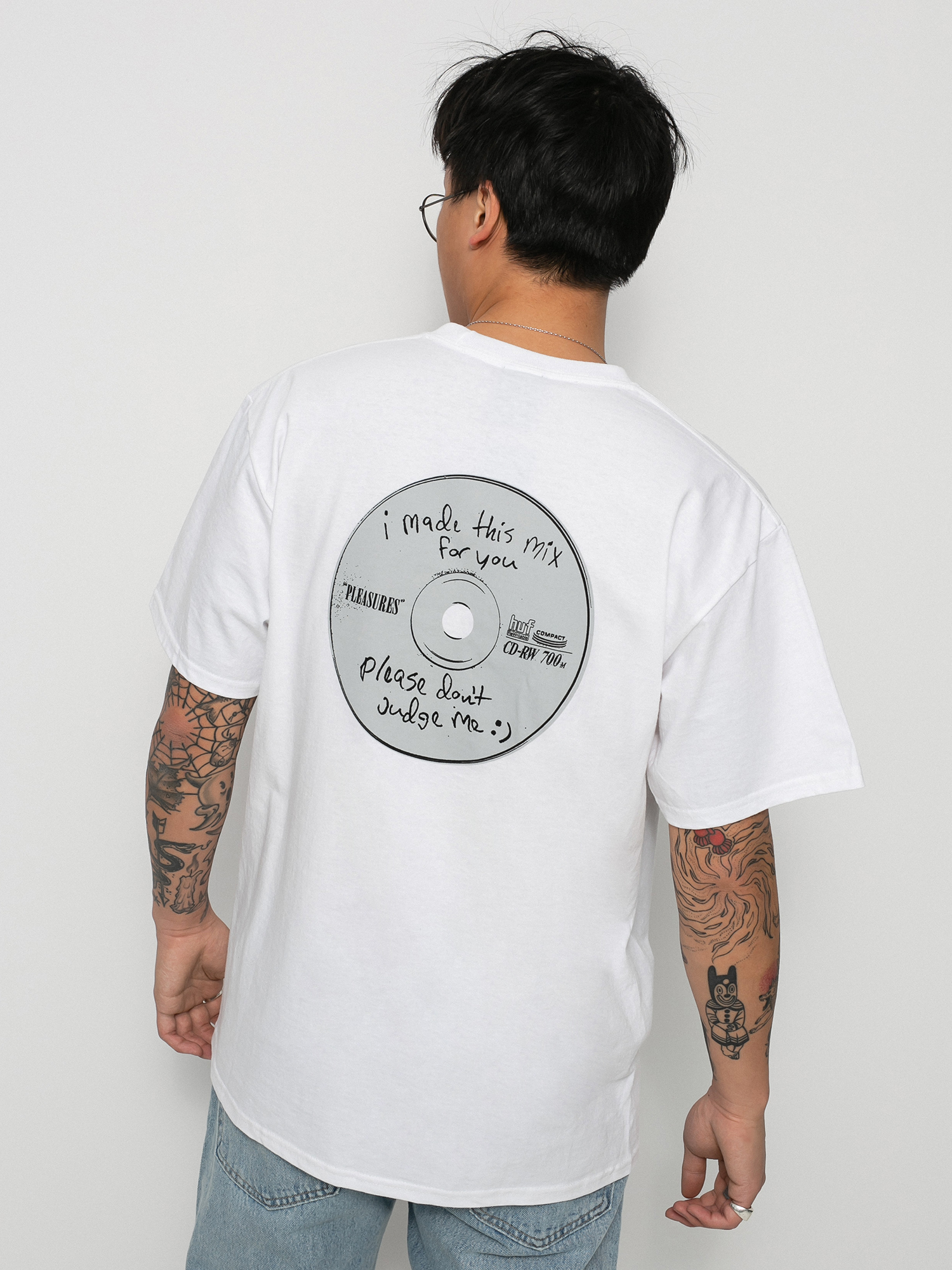 T-shirt HUF X Pleasures Head Unit (white)