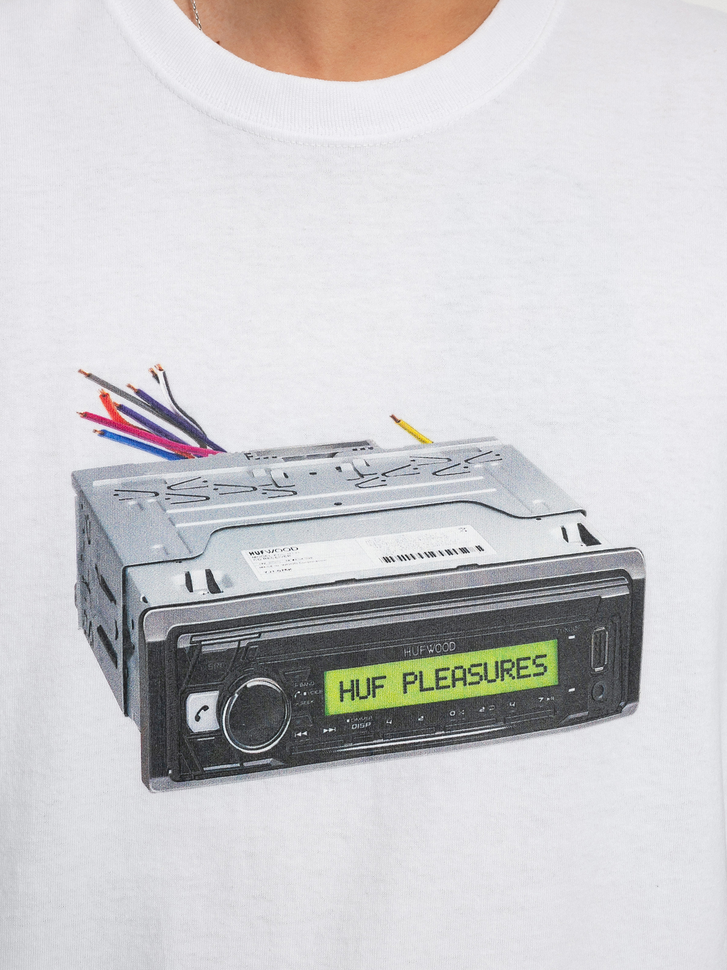 T-shirt HUF X Pleasures Head Unit (white)