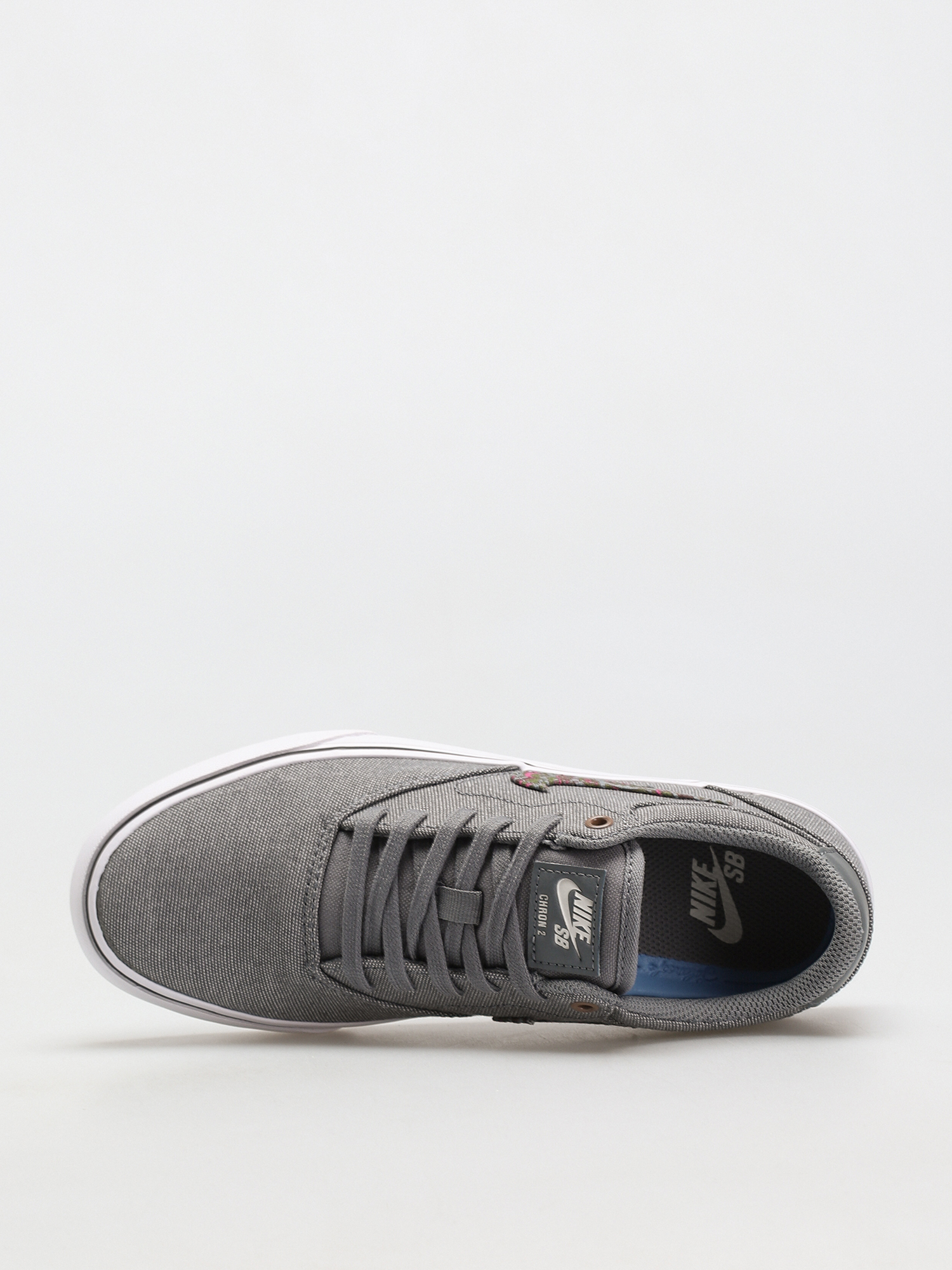 Buty Nike SB Chron 2 Canvas Premium (cool grey/sangria sail white)