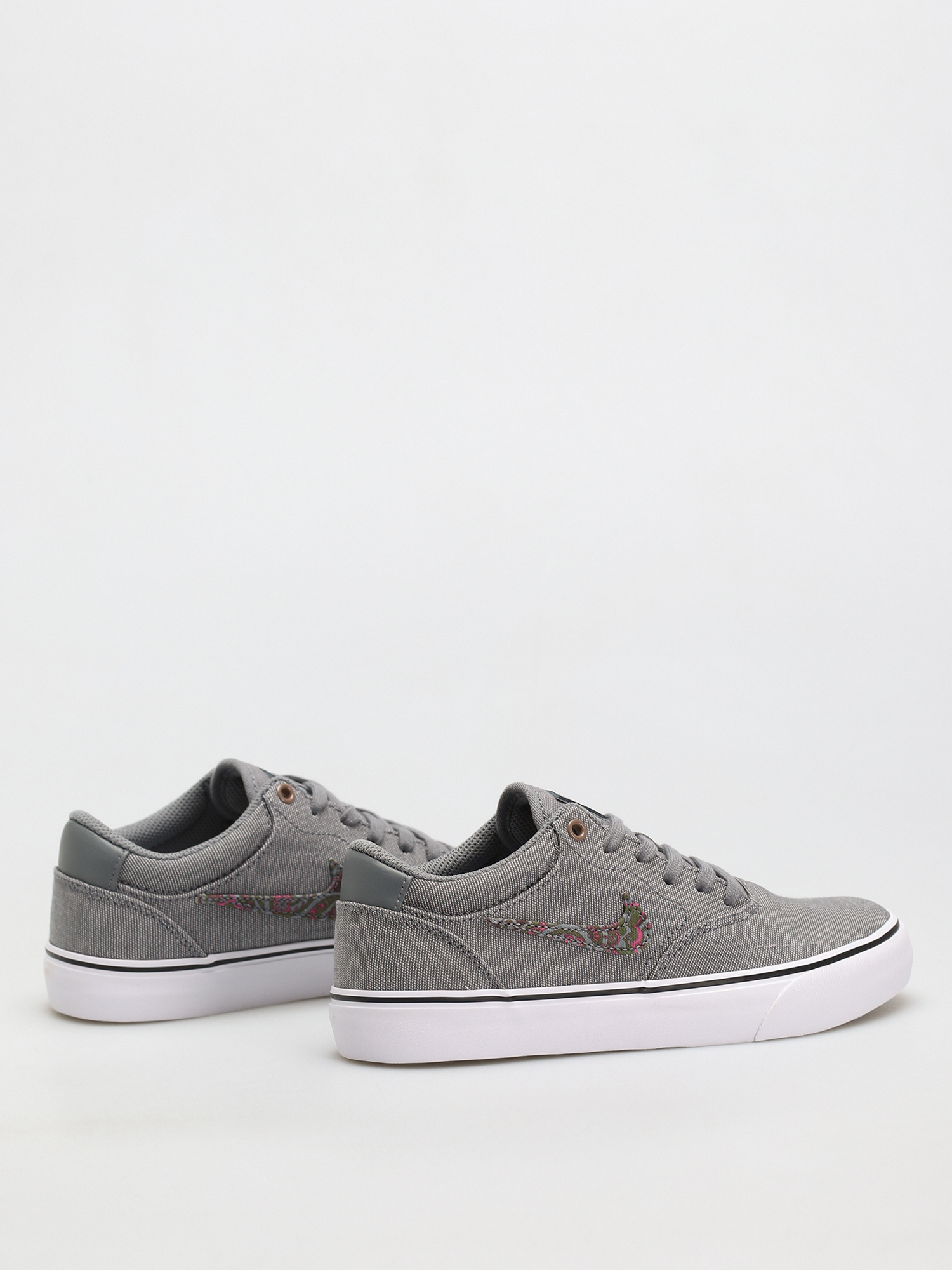Buty Nike SB Chron 2 Canvas Premium (cool grey/sangria sail white)