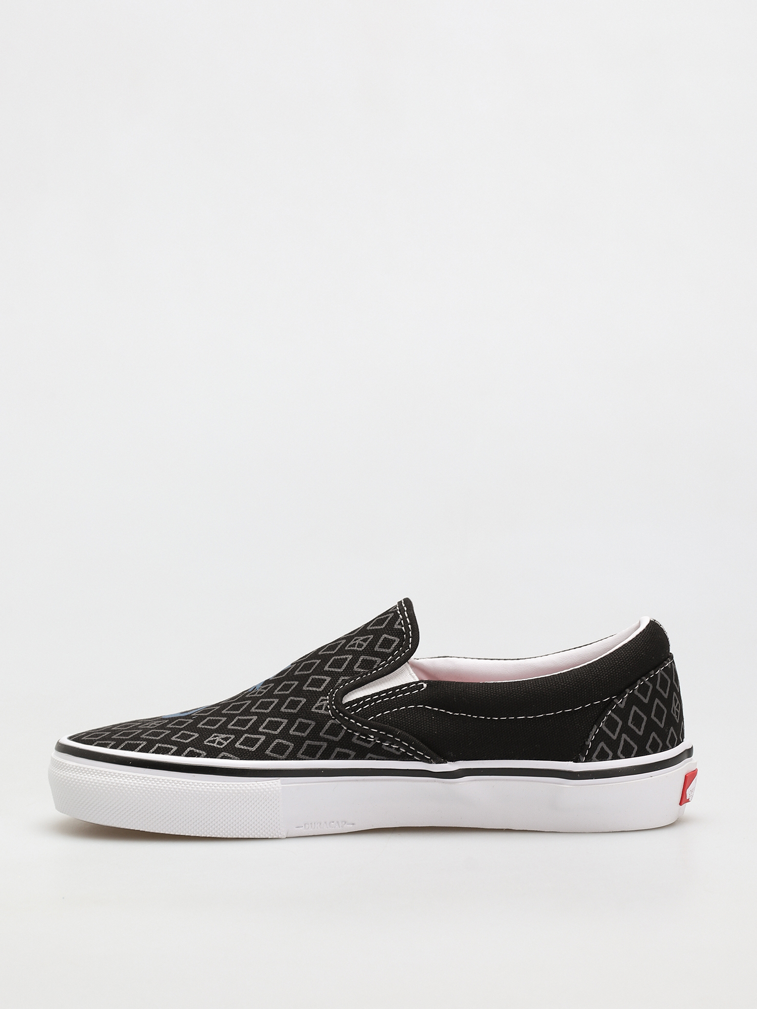 Buty Vans X KROOKED Skate Slip On (by natas for ray/black)