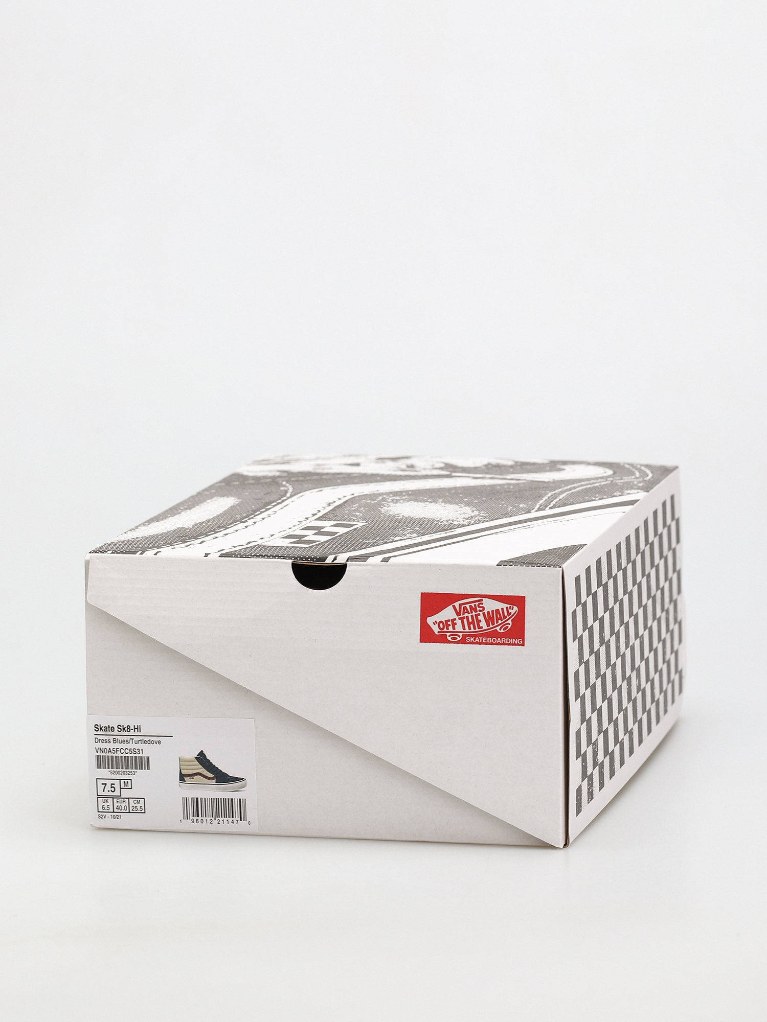 Buty Vans Skate Sk8 Hi (dress blues/turtledove)