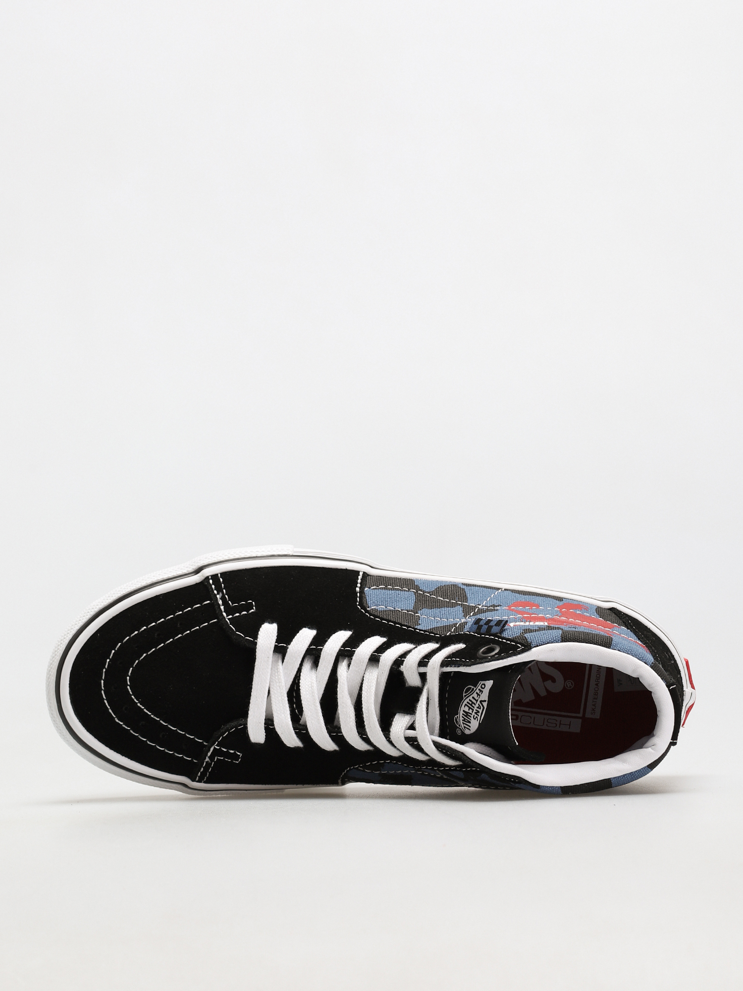 Buty Vans X KROOKED Skate Sk8 Hi - czarny (by natas for ray Buty Vans X KROOKED Skate Sk8 Hi - czarny (by natas for ray