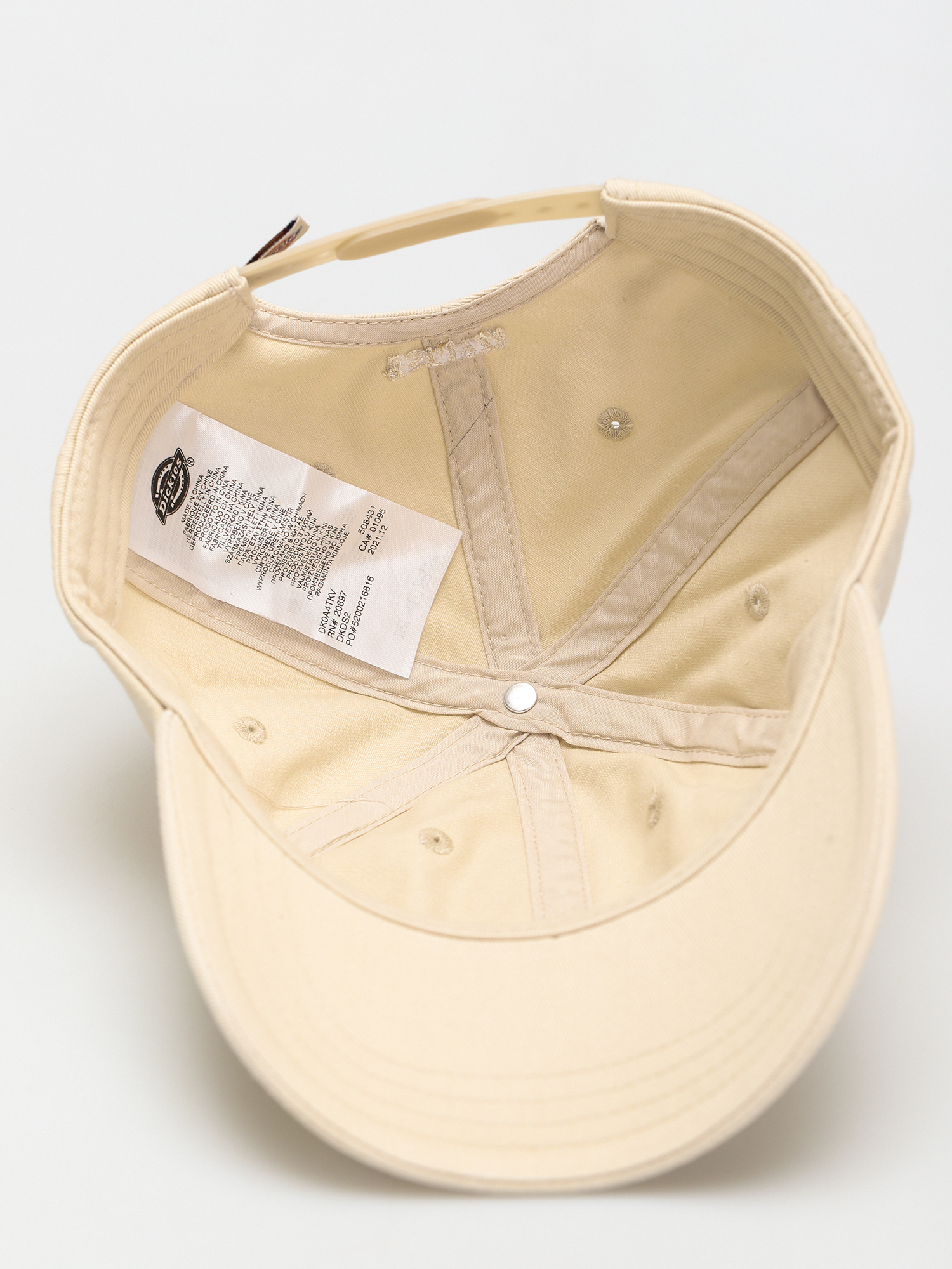 Czapka z daszkiem Dickies Hardwick (cement)