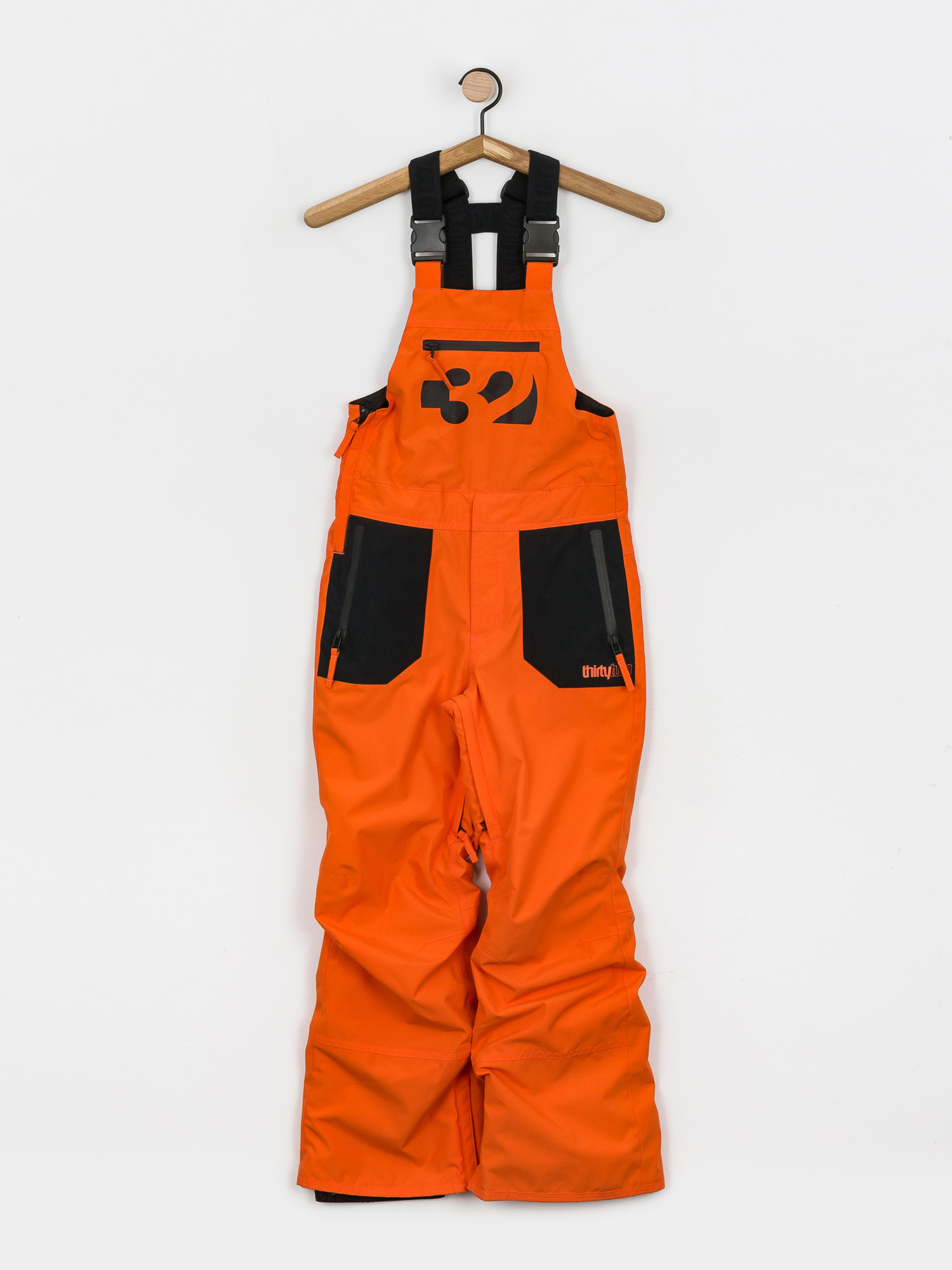 Spodnie snowboardowe ThirtyTwo Basement Bib JR (orange)