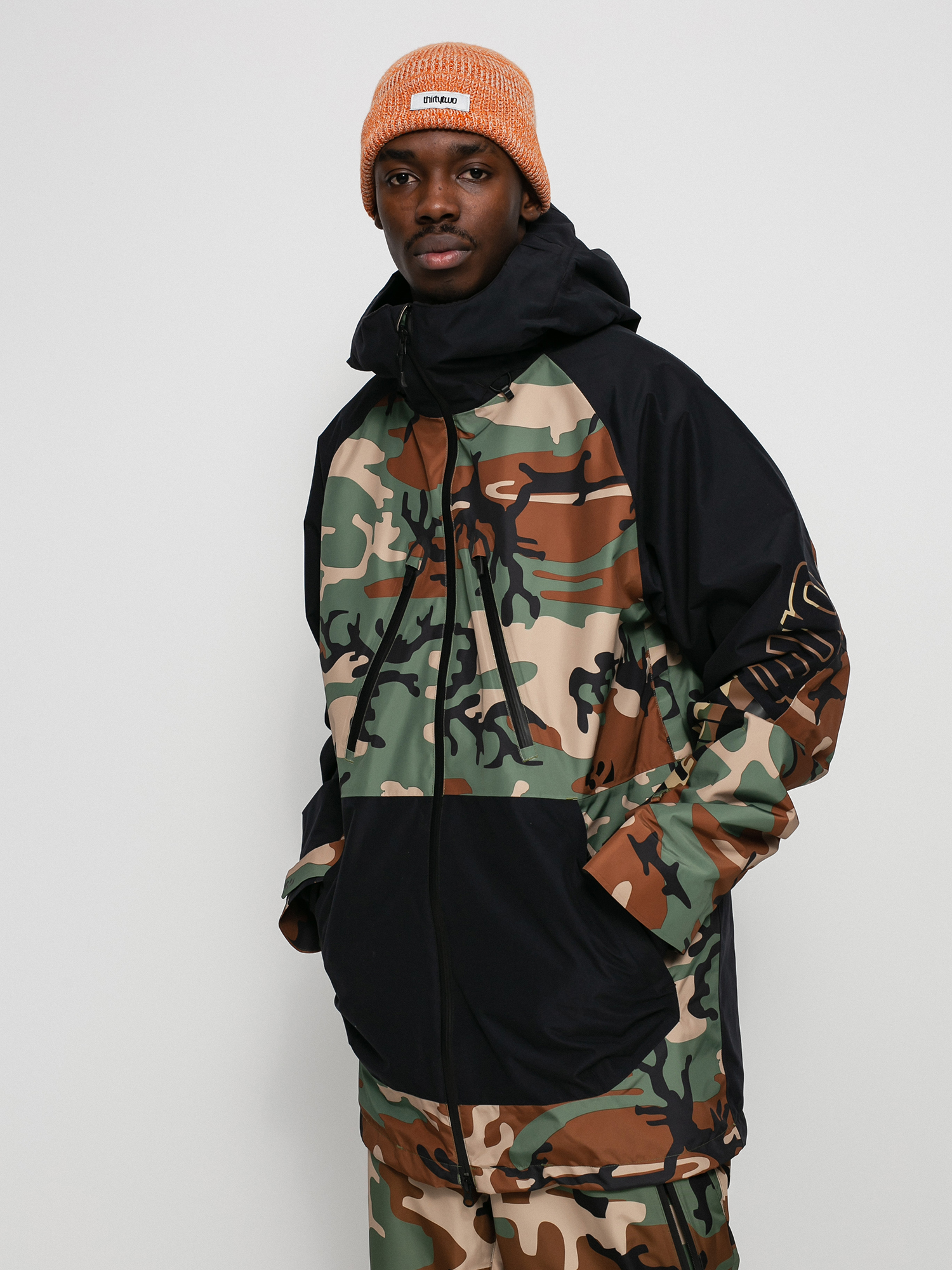 Kurtka snowboardowa ThirtyTwo Tm Jacket camo (black/camo)
