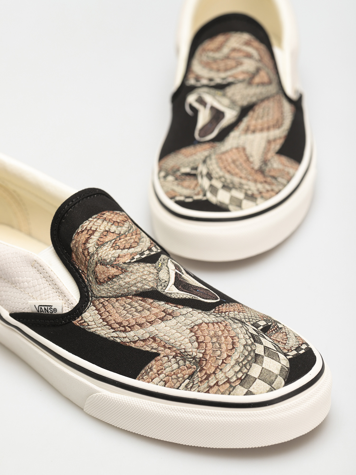 Buty Vans Classic Slip On (desert/snake/black)