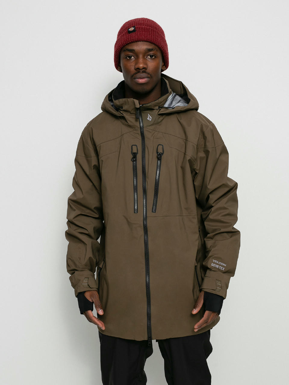 Męska Kurtka snowboardowa Volcom Guch Stretch Gore (dark teak)