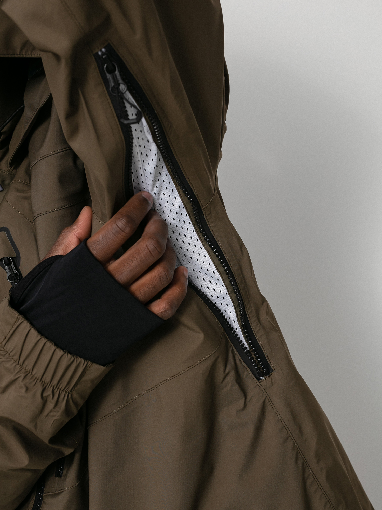 Męska Kurtka snowboardowa Volcom Guch Stretch Gore (dark teak)