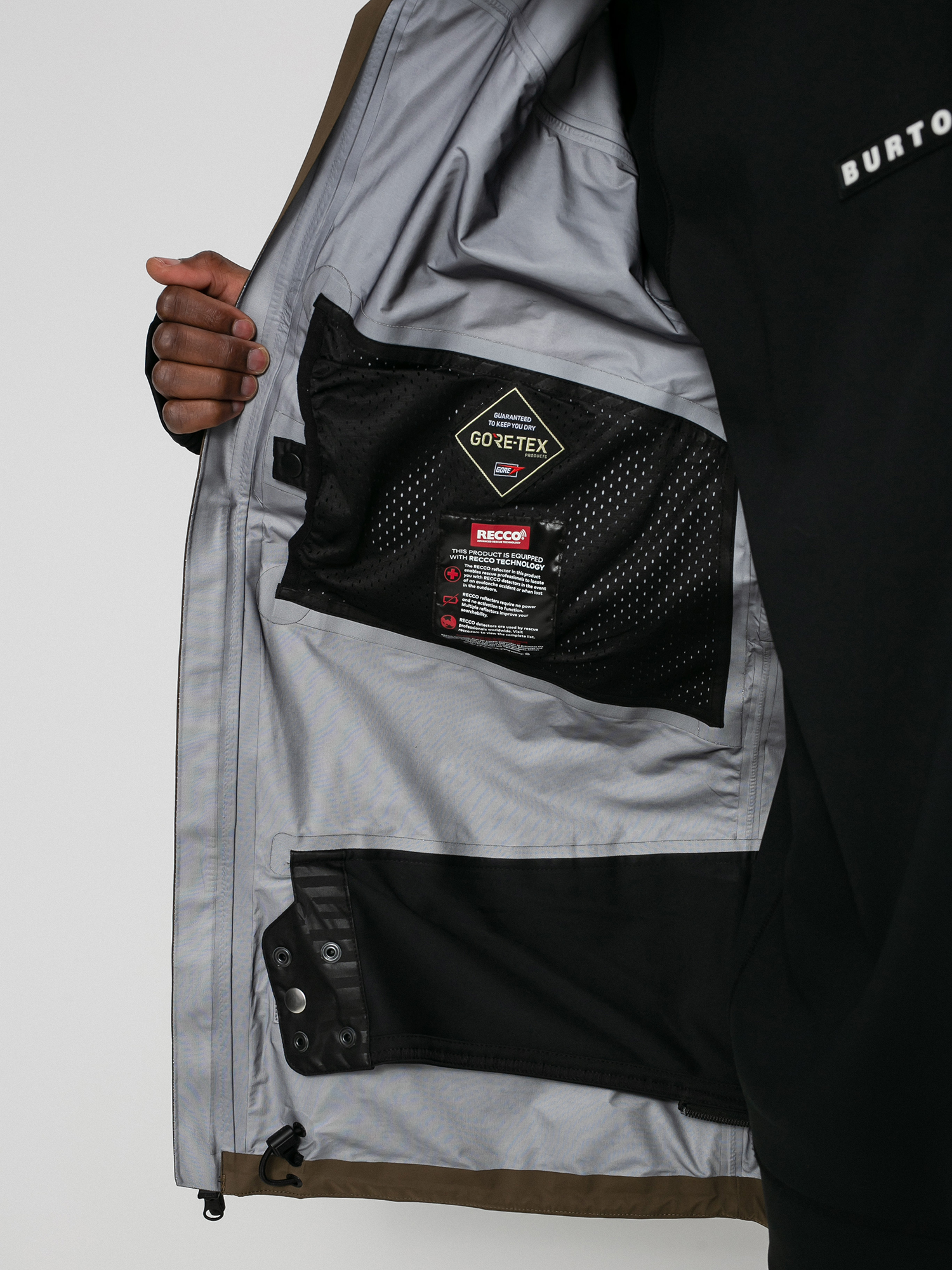 Męska Kurtka snowboardowa Volcom Guch Stretch Gore (dark teak)