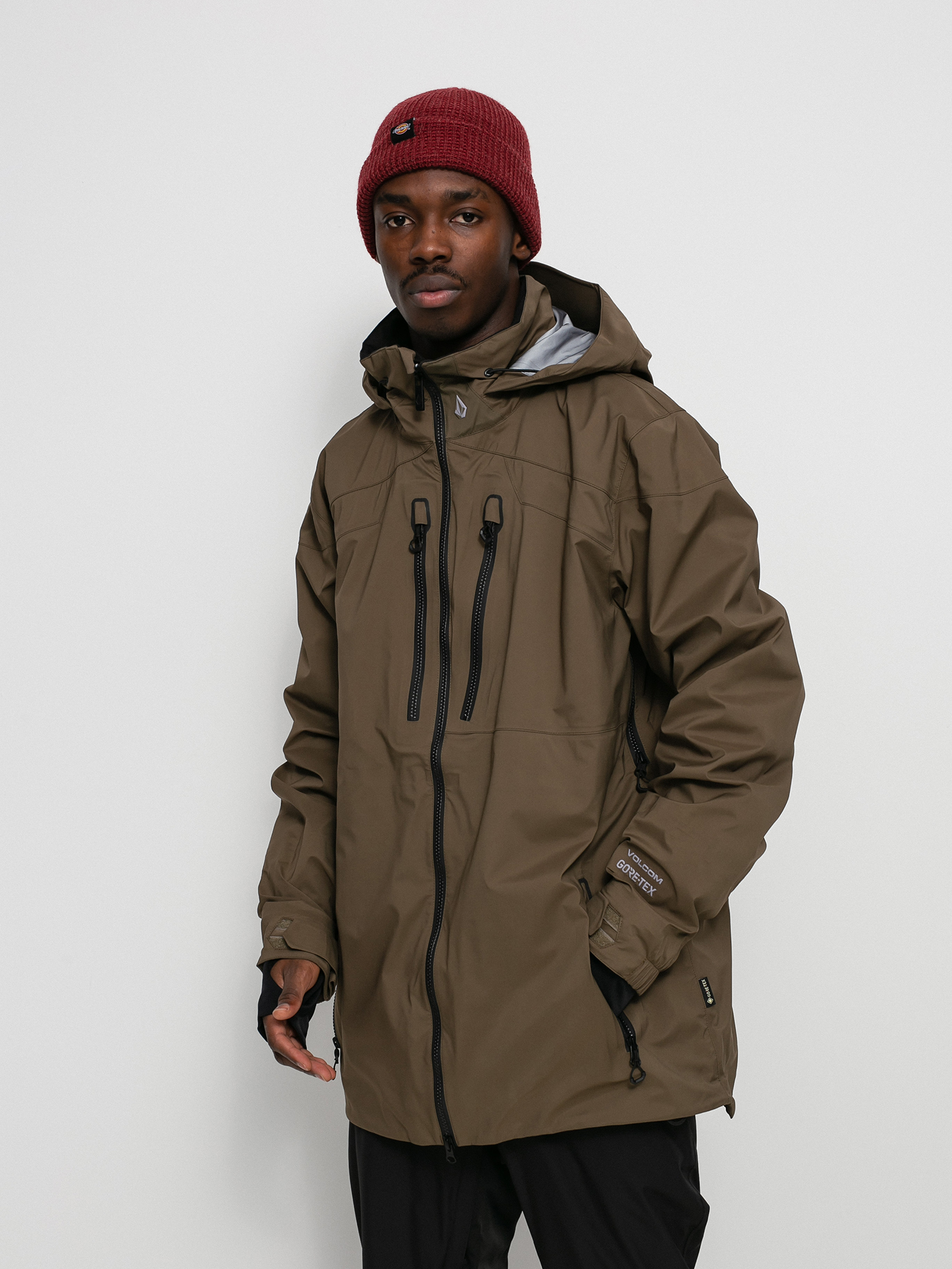 Męska Kurtka snowboardowa Volcom Guch Stretch Gore (dark teak)