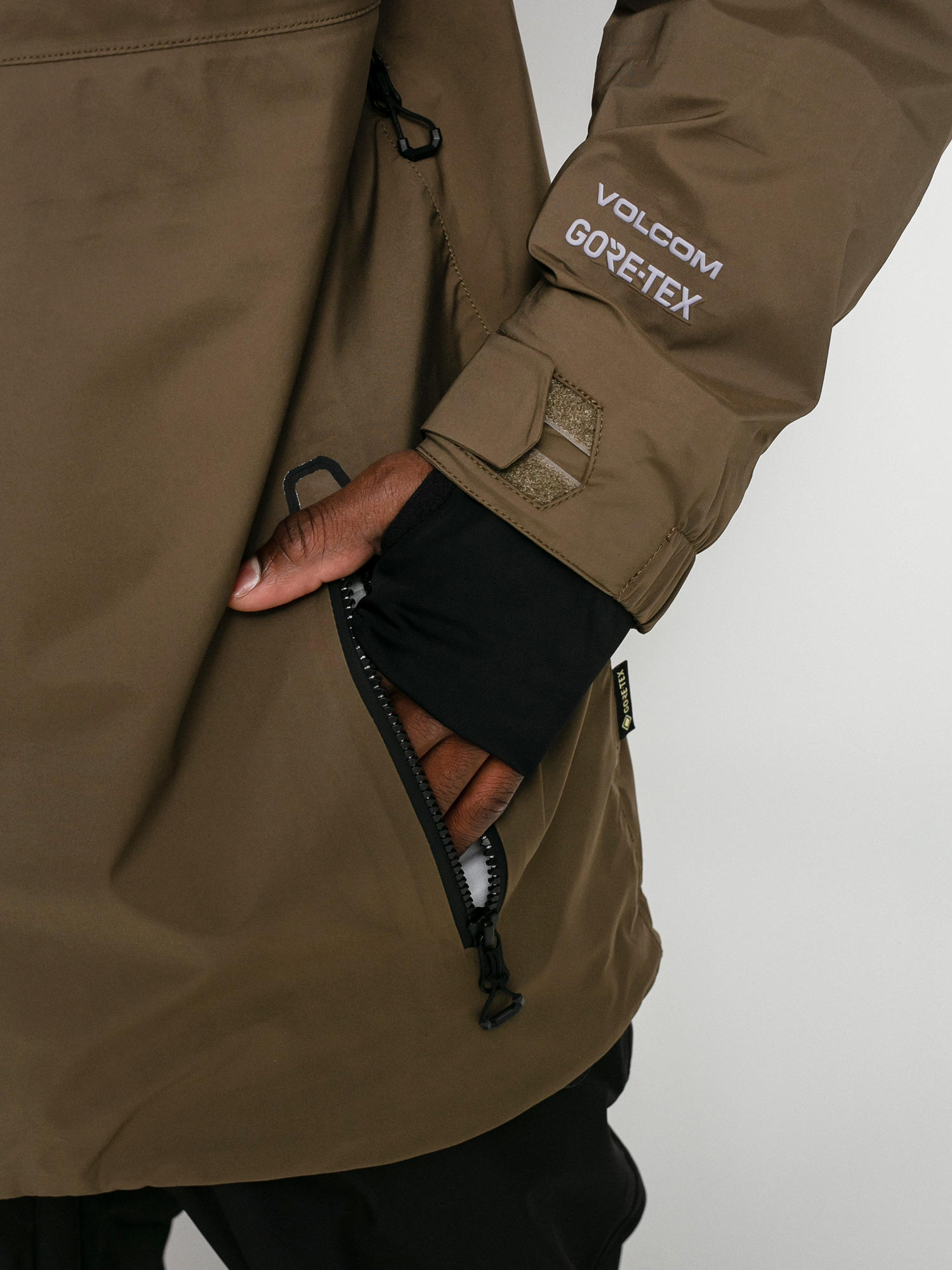 Męska Kurtka snowboardowa Volcom Guch Stretch Gore (dark teak)