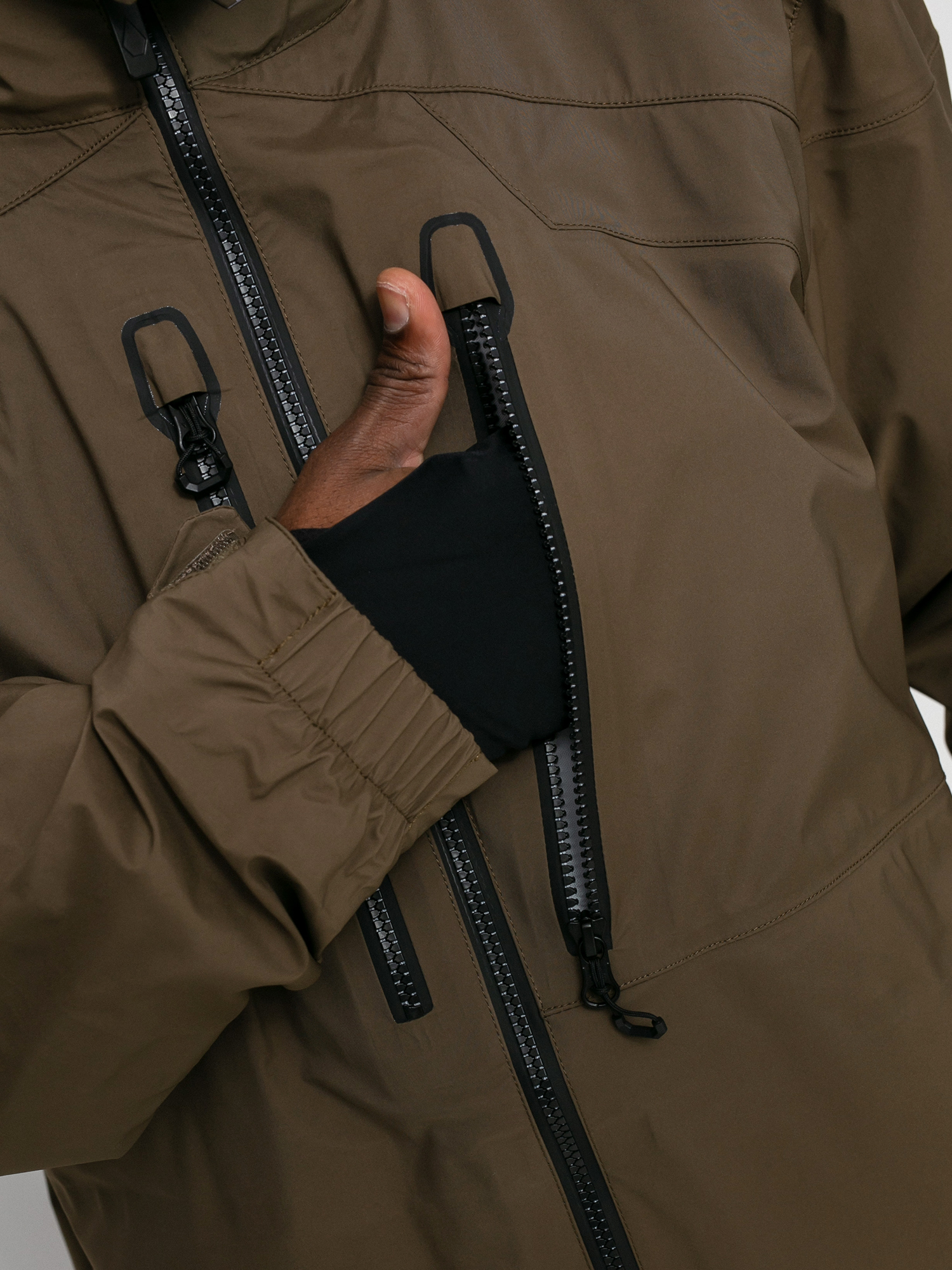 Męska Kurtka snowboardowa Volcom Guch Stretch Gore (dark teak)