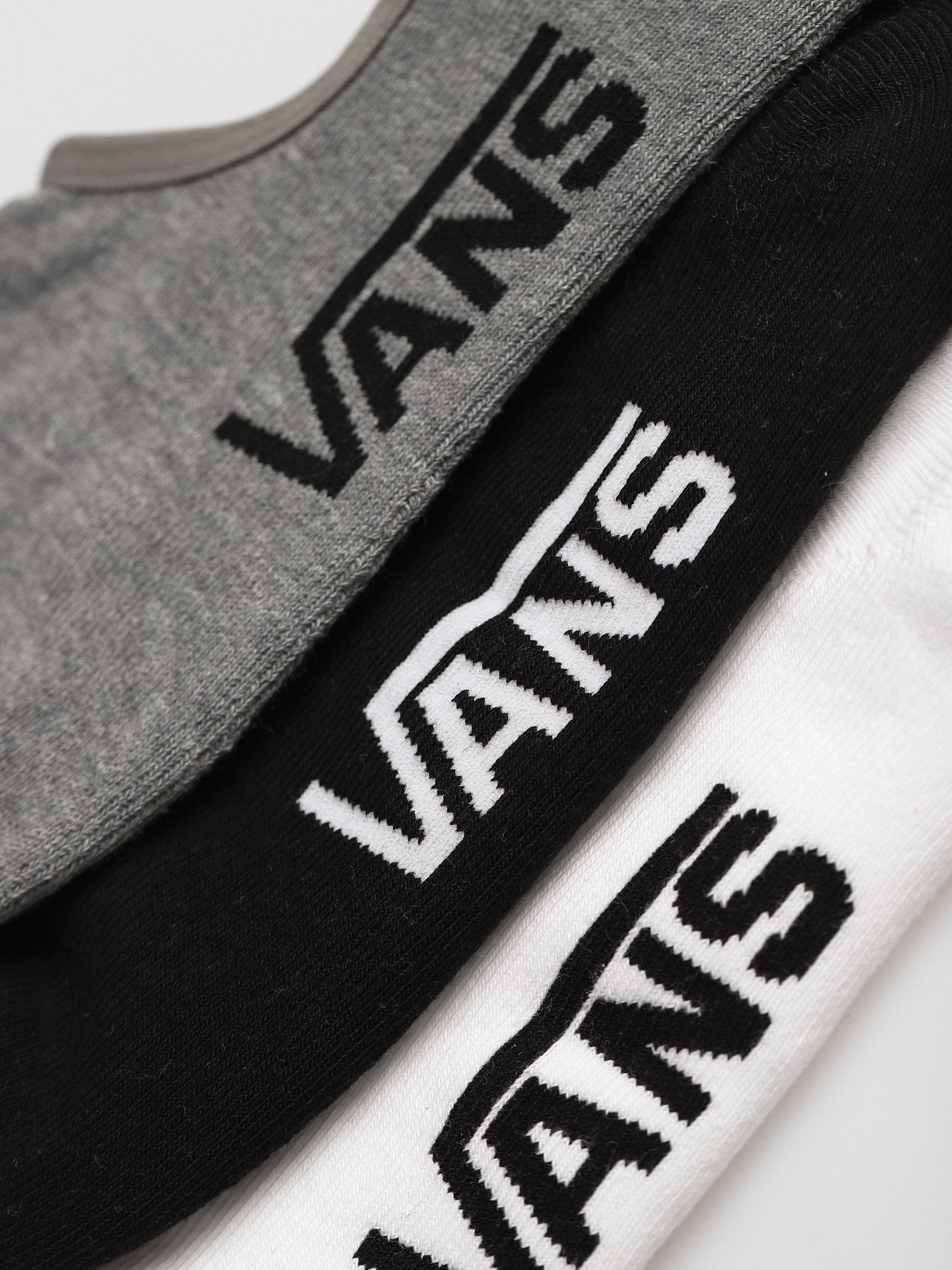 Skarpetki Vans Classic Super No Show 3P (black assorted)