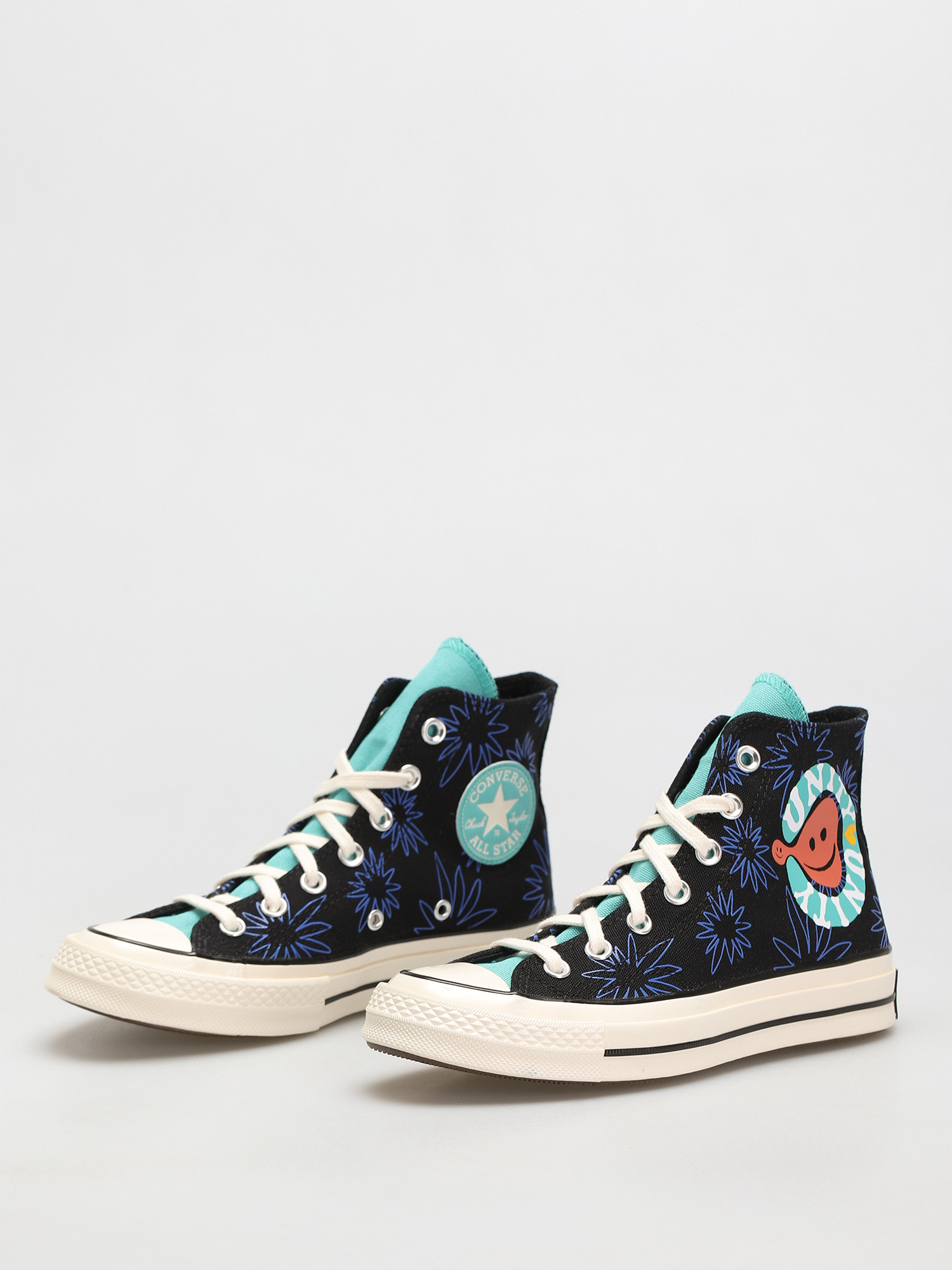 Trampki Converse Chuck 70 Hi (black/washed teal/game royal)