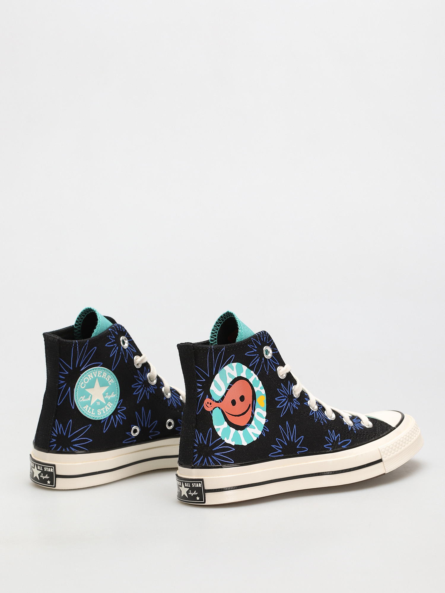 Trampki Converse Chuck 70 Hi (black/washed teal/game royal)