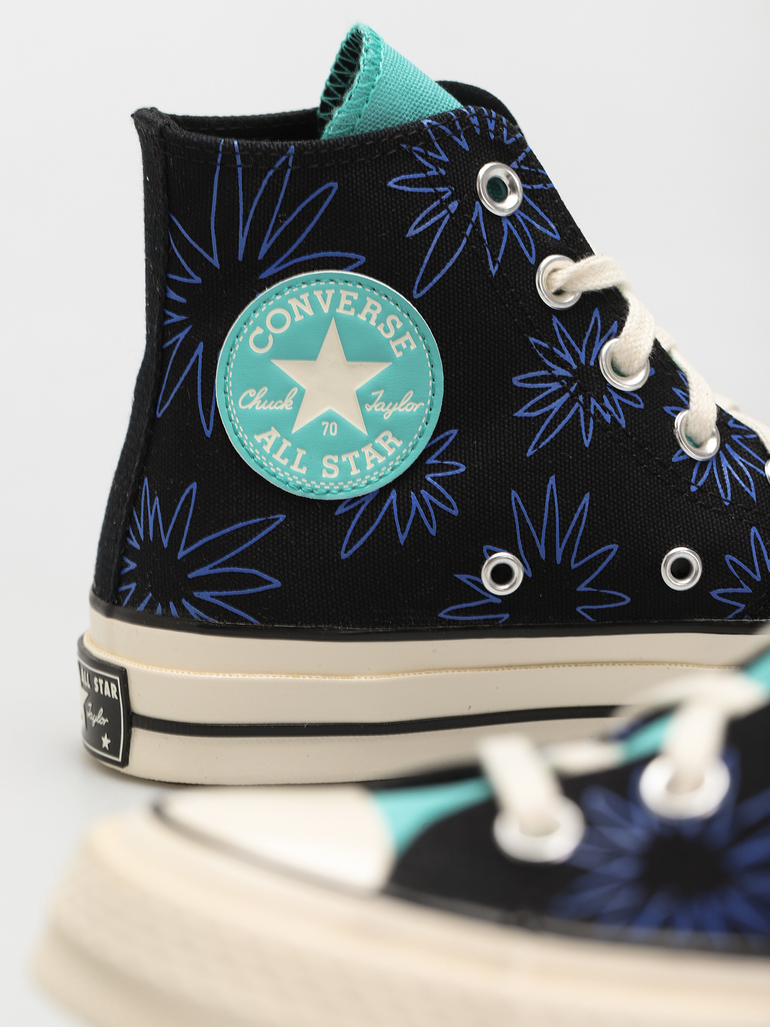 Trampki Converse Chuck 70 Hi (black/washed teal/game royal)