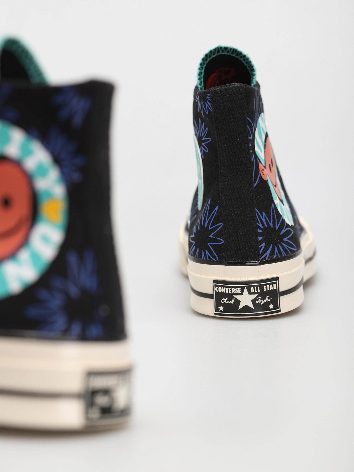 Trampki Converse Chuck 70 Hi (black/washed teal/game royal)