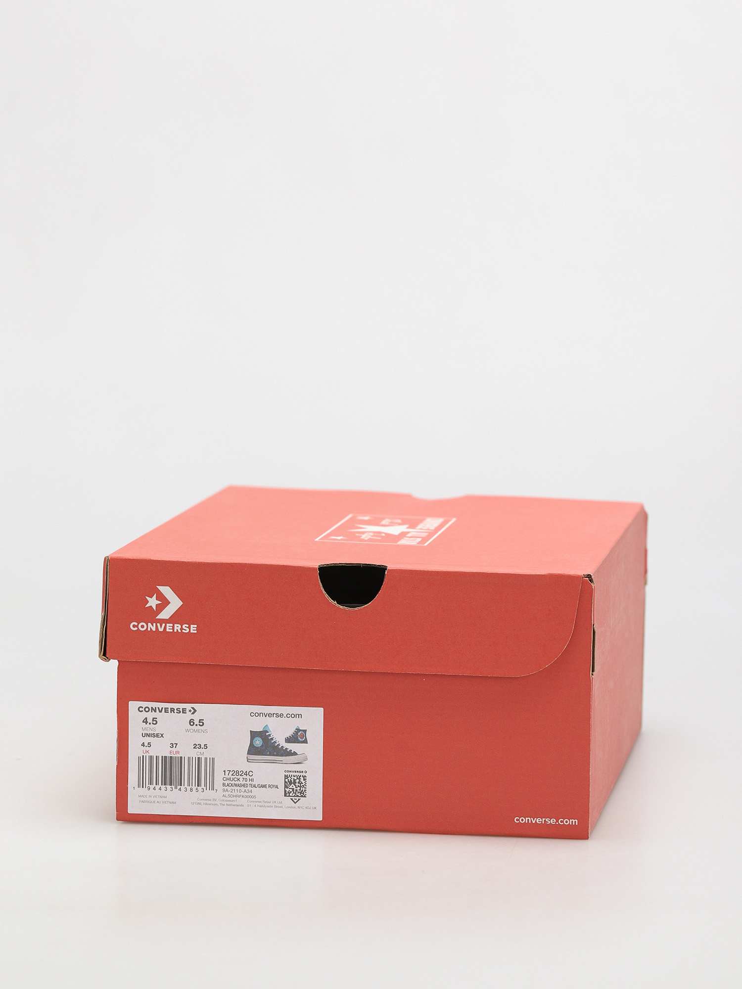 Trampki Converse Chuck 70 Hi (black/washed teal/game royal)