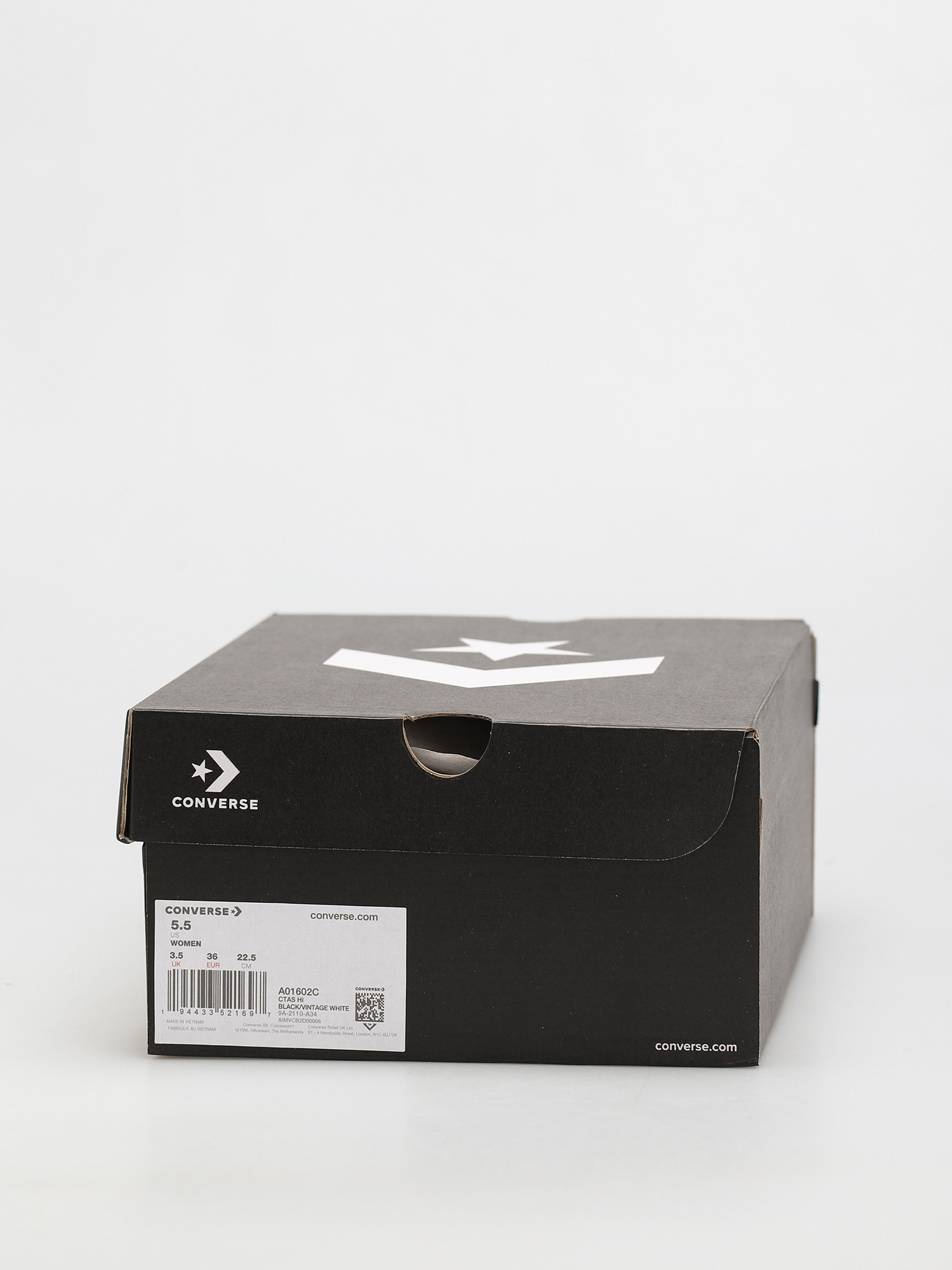 Trampki Converse Chuck Taylor All Star Hi Wmn (black/vintage white/cherry blossom)