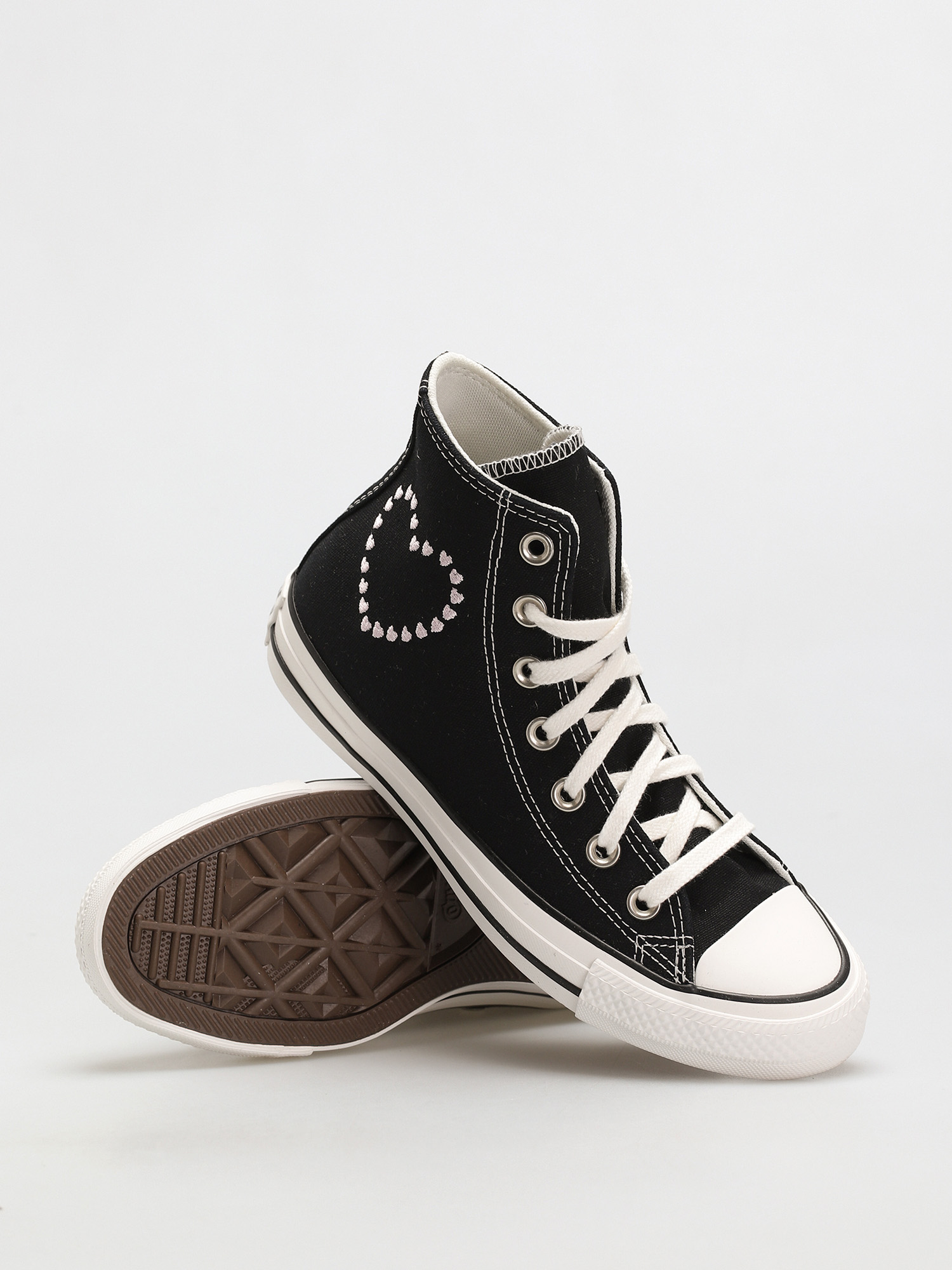 Trampki Converse Chuck Taylor All Star Hi Wmn (black/vintage white/cherry blossom)