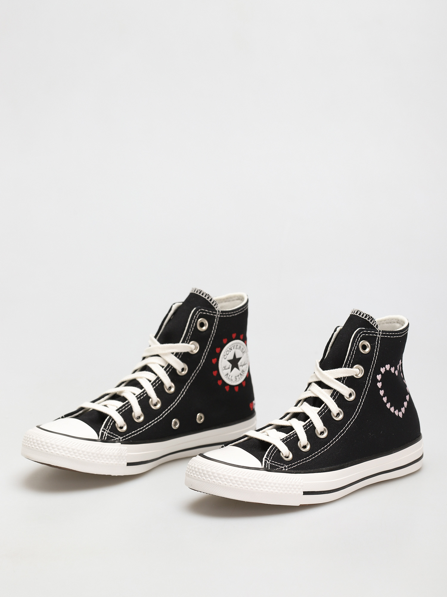 Trampki Converse Chuck Taylor All Star Hi Wmn (black/vintage white/cherry blossom)
