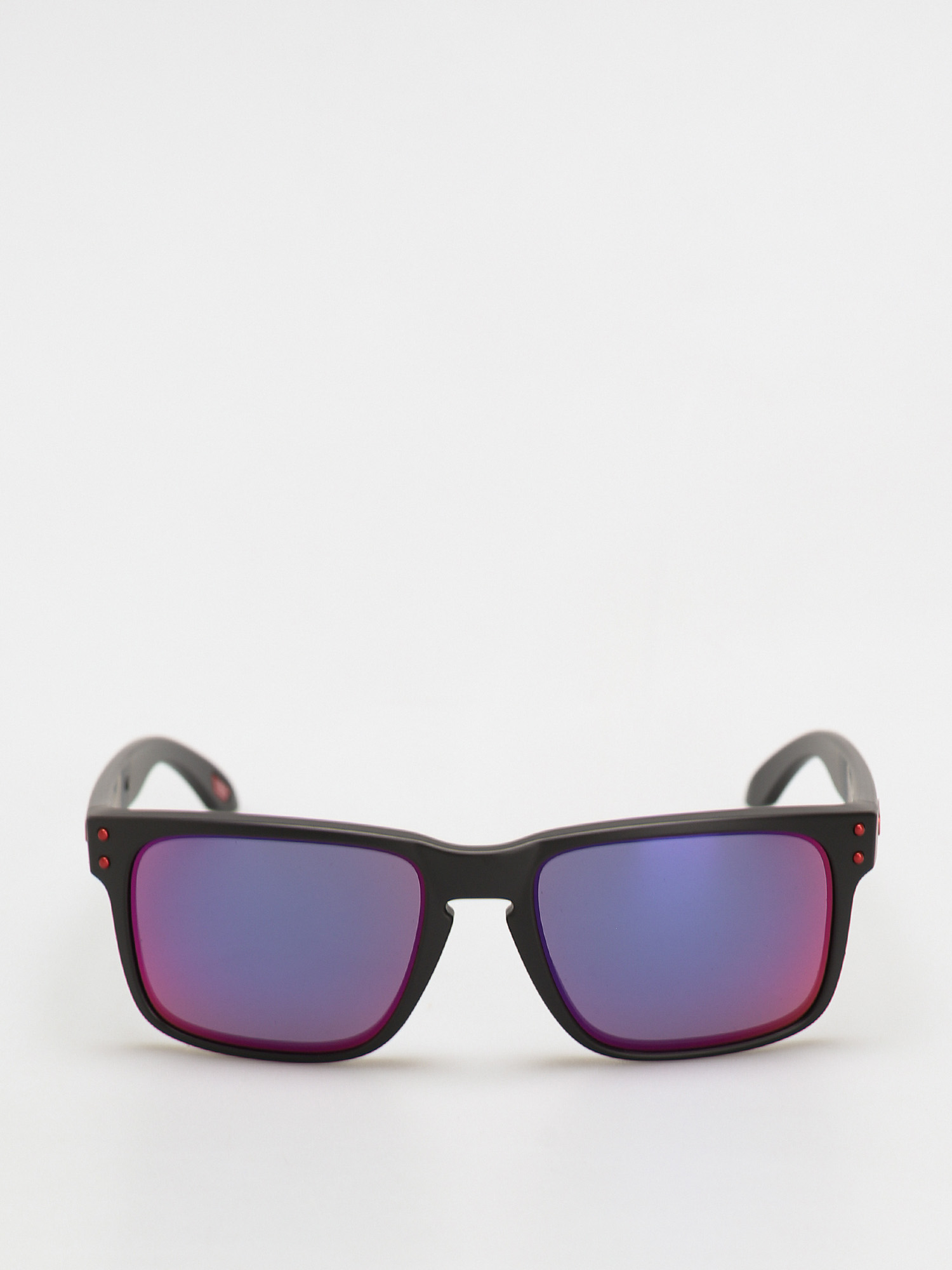 Okulary przeciwsłoneczne Oakley Holbrook (matte black/positive red iridium)