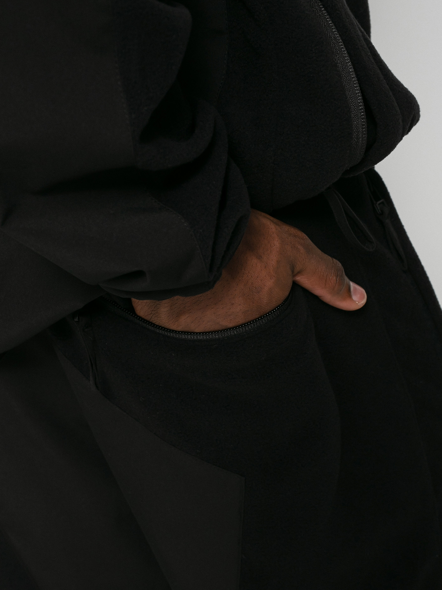 Męskie Spodnie snowboardowe ThirtyTwo Crossover (black)