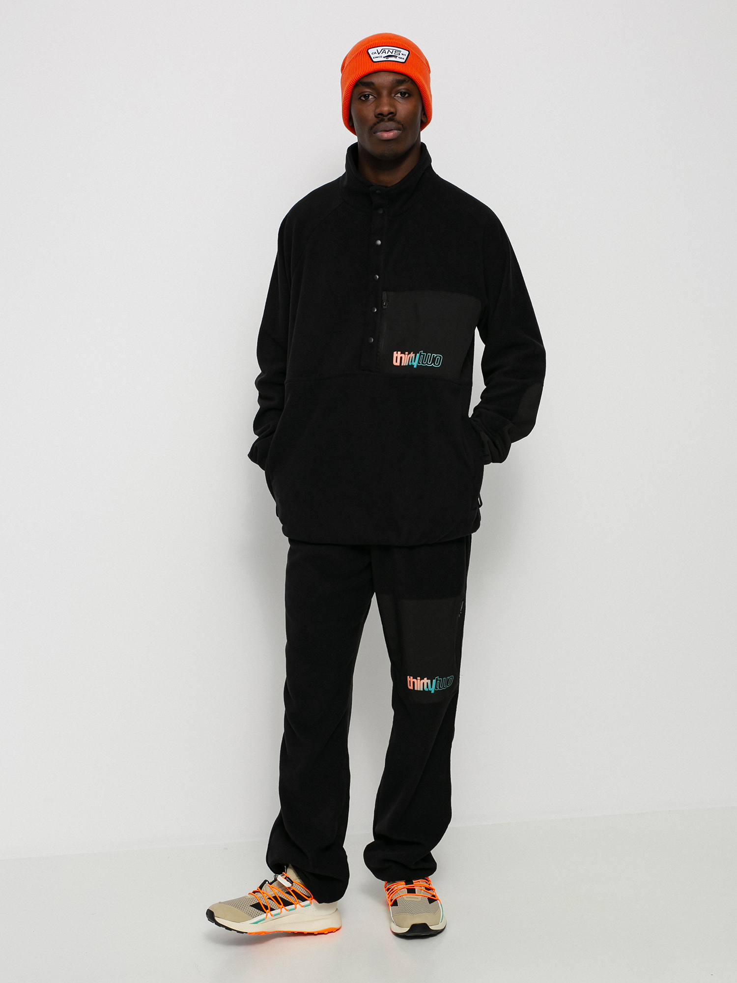 Męskie Spodnie snowboardowe ThirtyTwo Crossover (black)