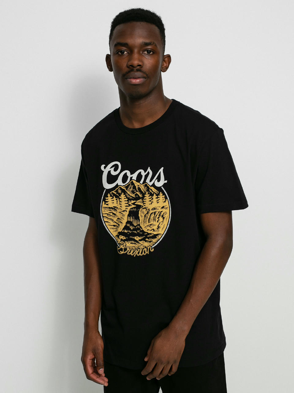 T-shirt Brixton Coors Rocky Tlrt (black)