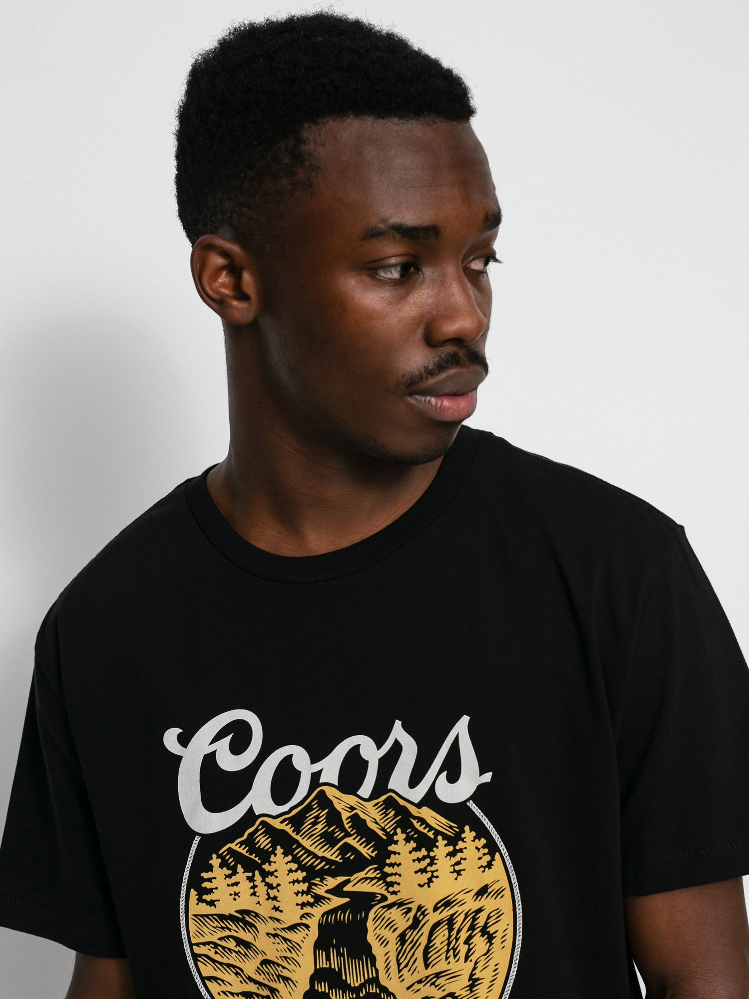 T-shirt Brixton Coors Rocky Tlrt (black)