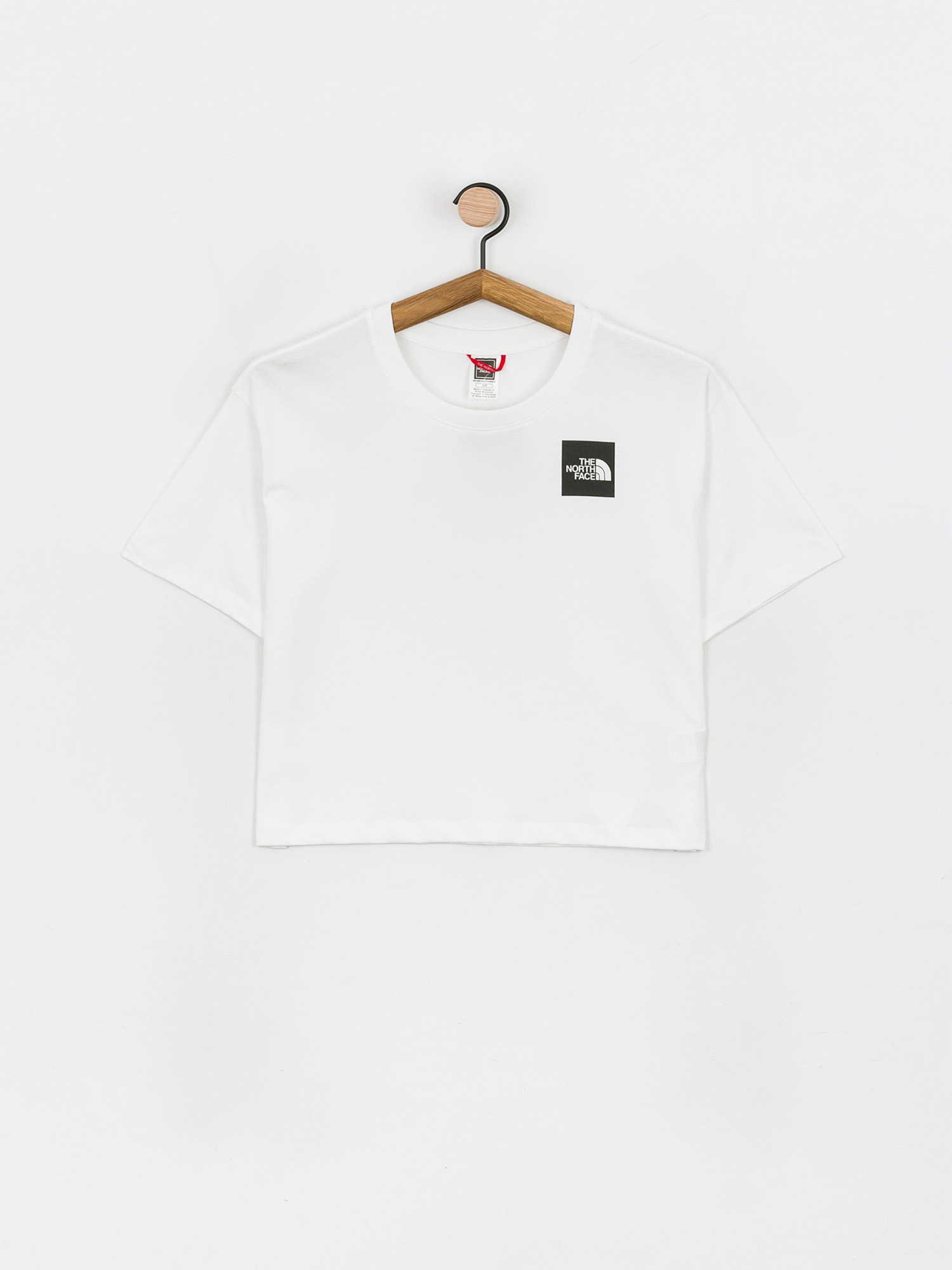 T-shirt The North Face Cropped Fine Wmn (tnf white)