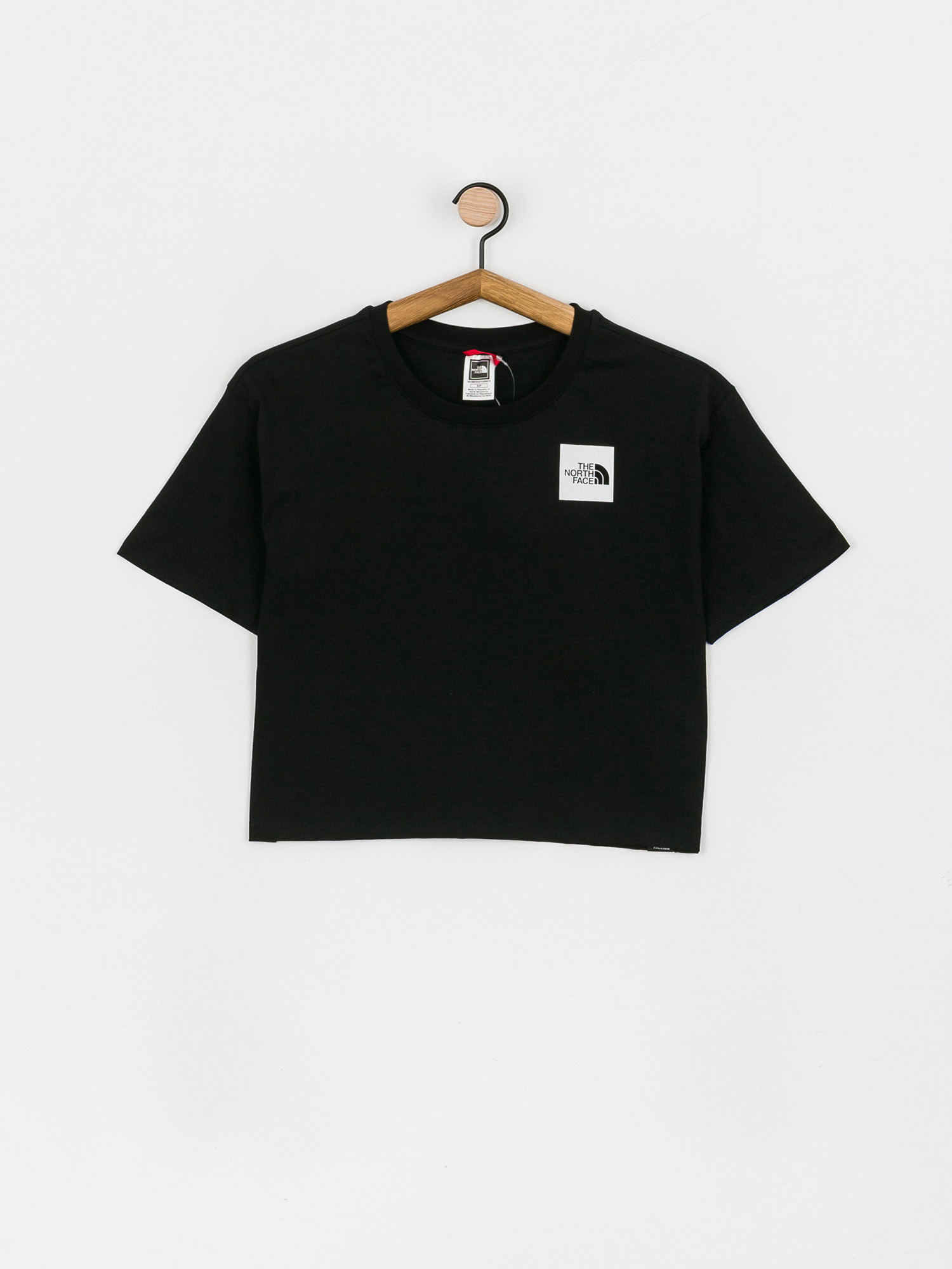 T-shirt The North Face Cropped Fine Wmn (tnf black)