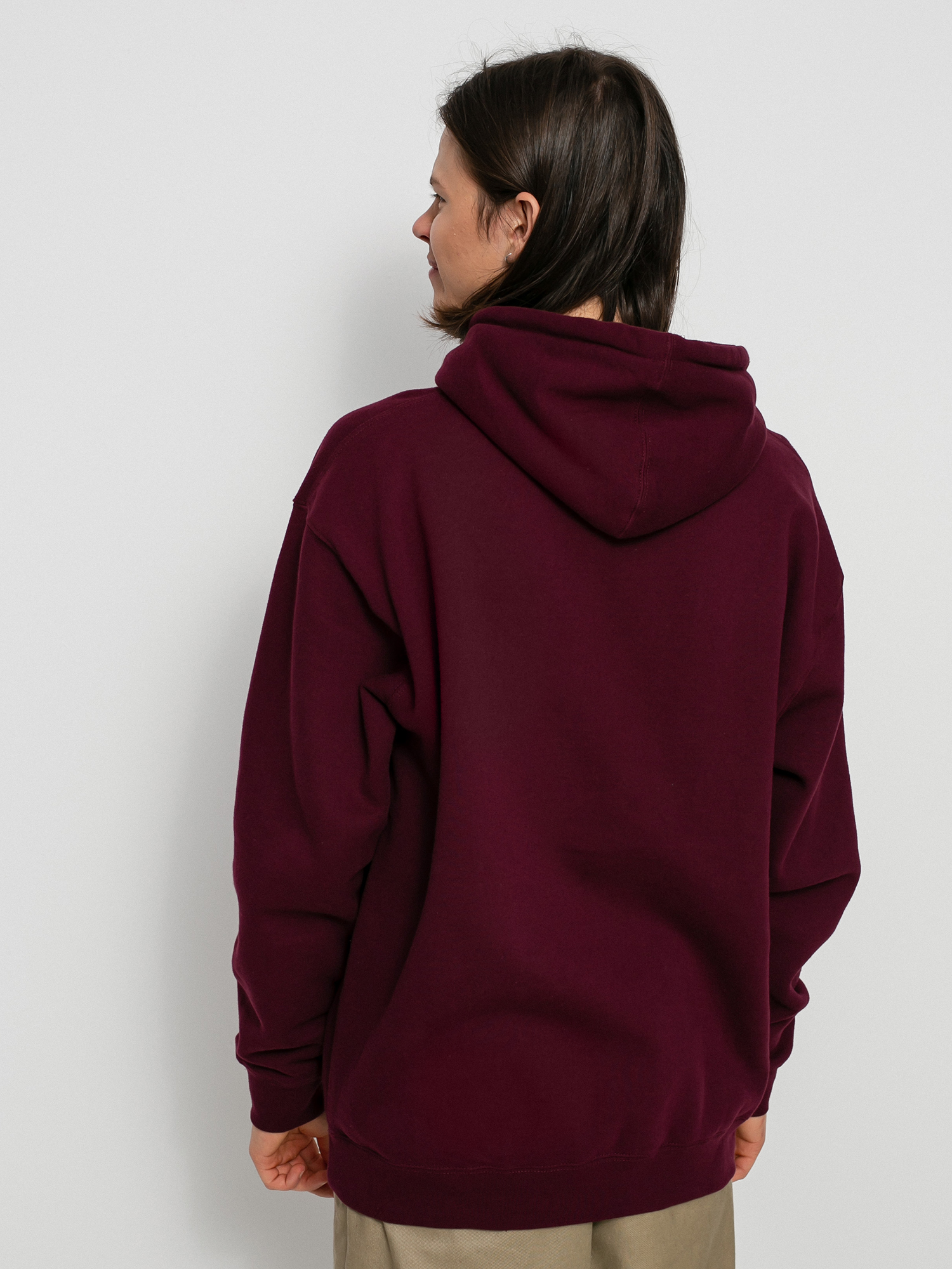 Bluza z kapturem Alltimers Tonal Embroidered Broadway HD (maroon)
