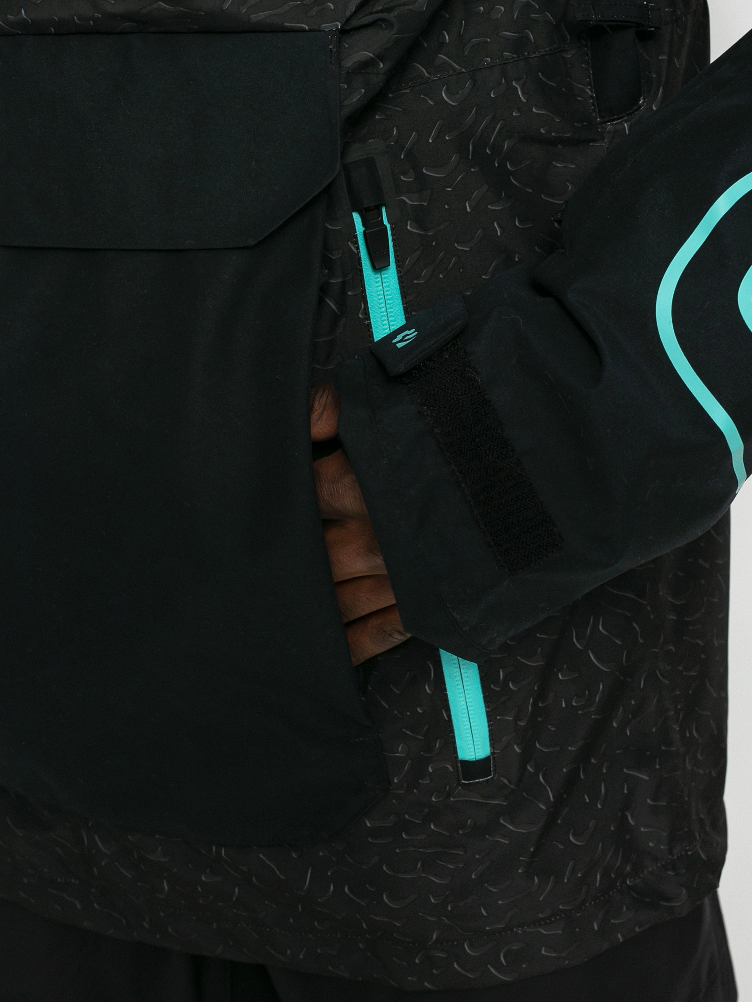 Męska Kurtka snowboardowa ThirtyTwo New Anorak Need Name (black/print)