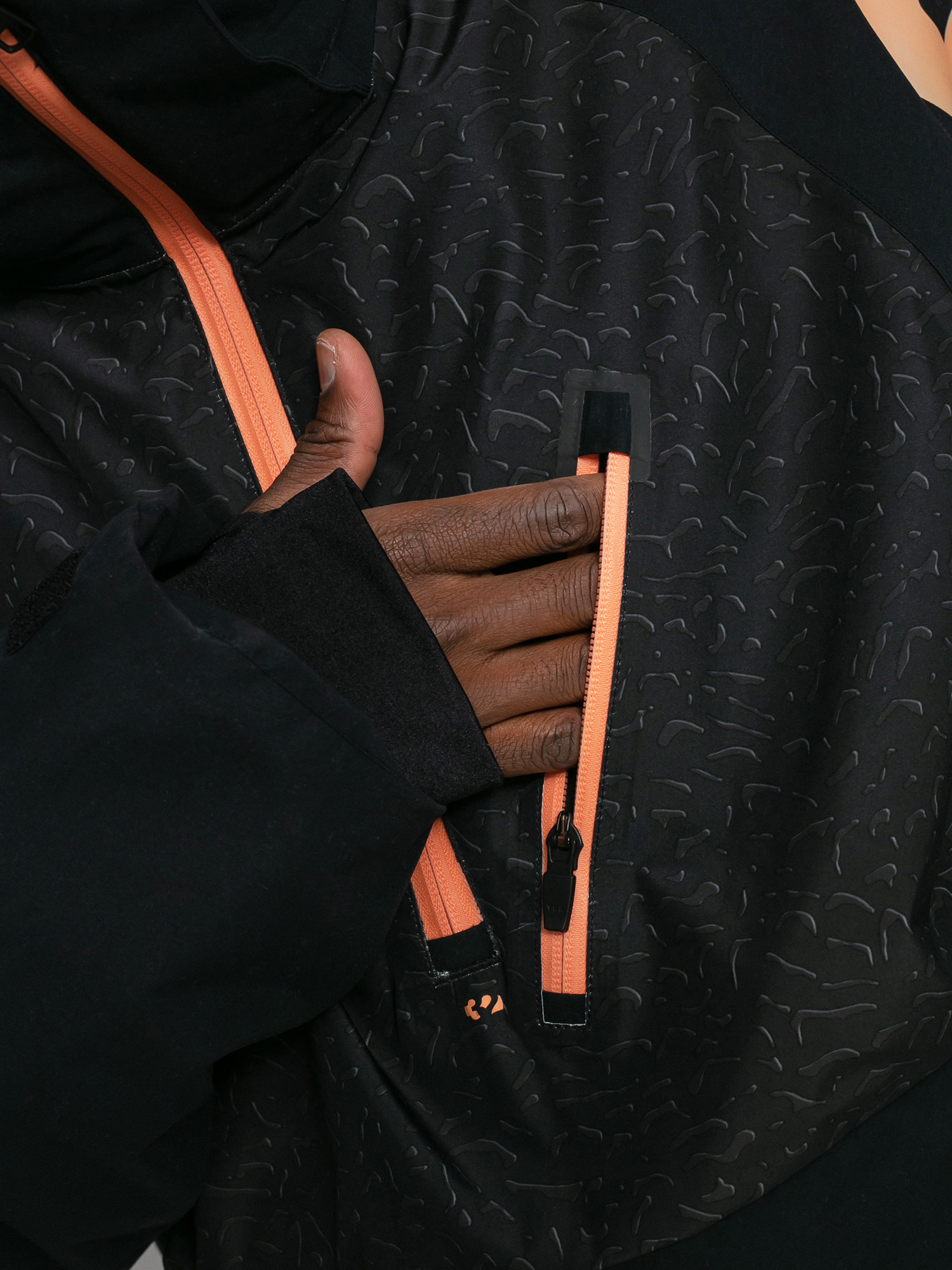 Męska Kurtka snowboardowa ThirtyTwo New Anorak Need Name (black/print)