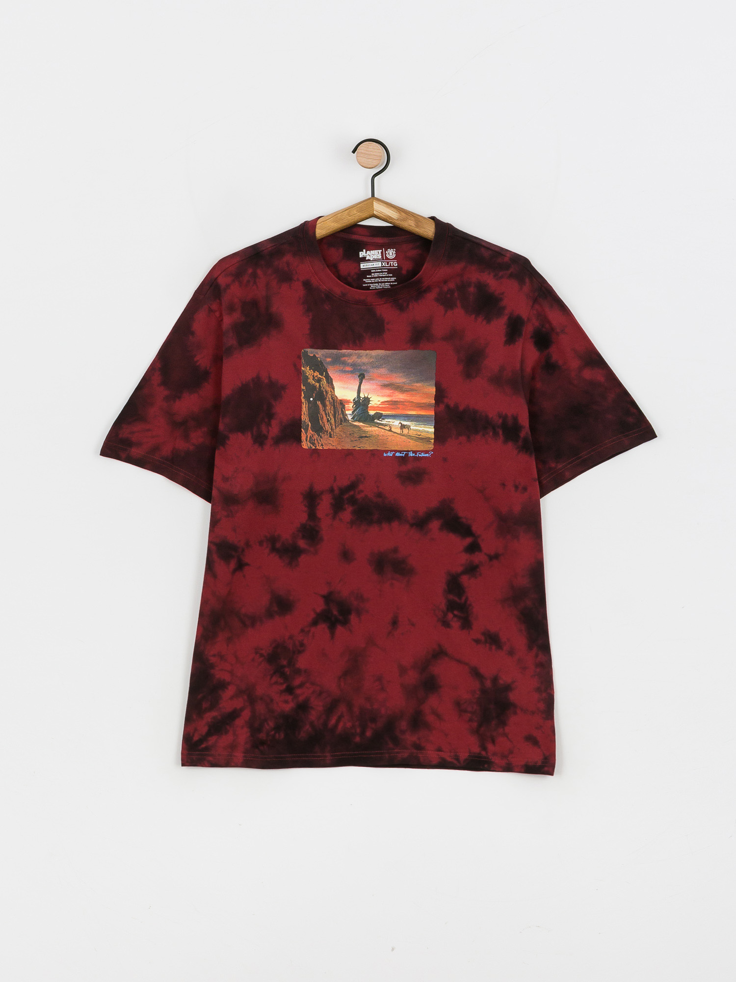 T-shirt Element Pota Zeal (black red)