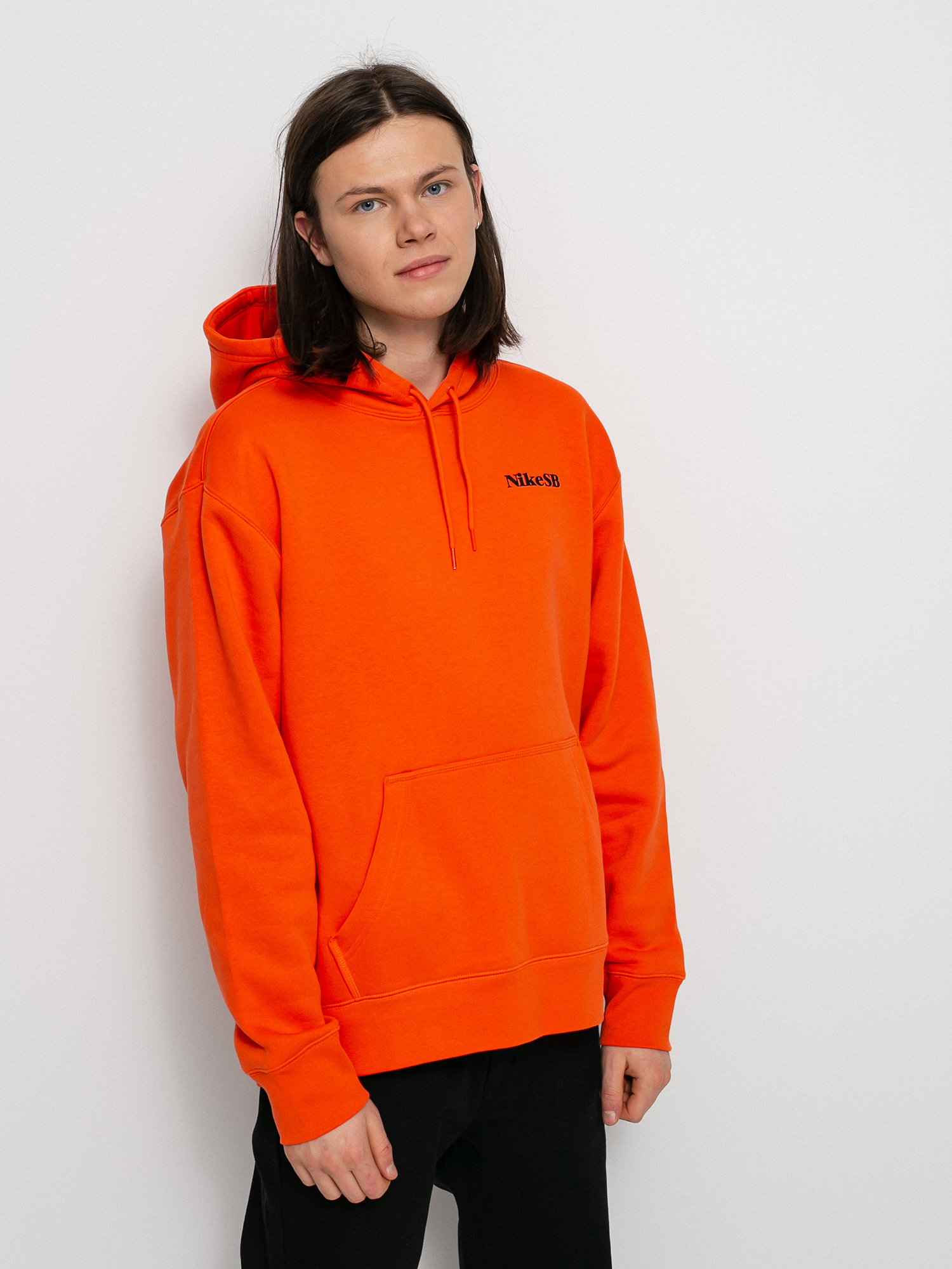 Bluza z kapturem Nike SB One Off HD (rush orange/black)
