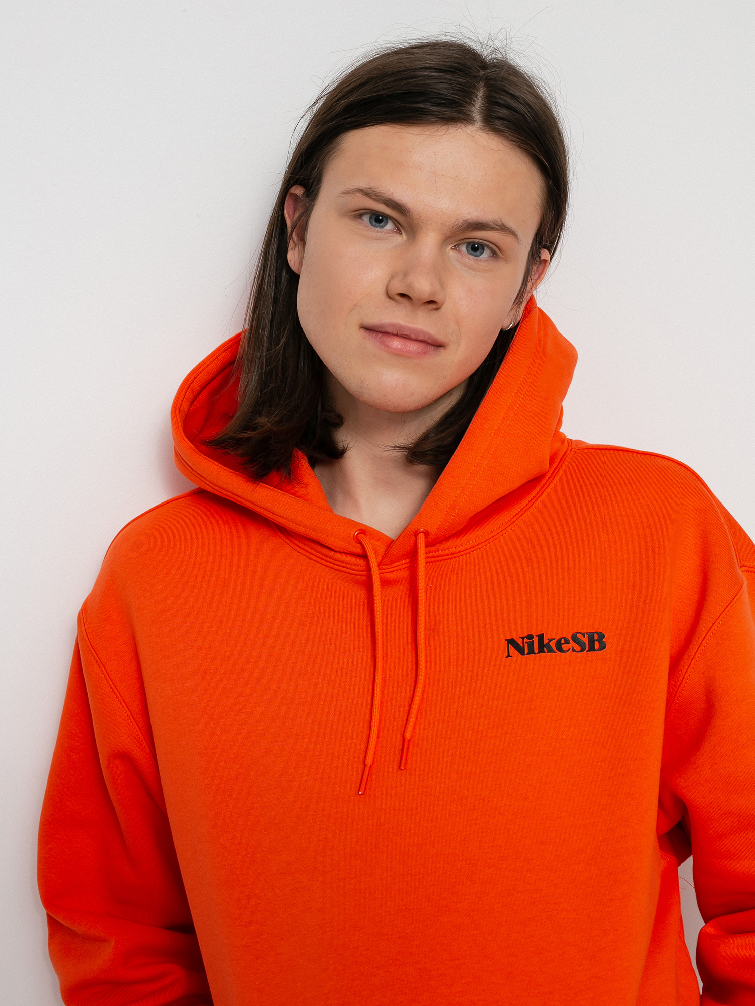 Bluza z kapturem Nike SB One Off HD (rush orange/black)