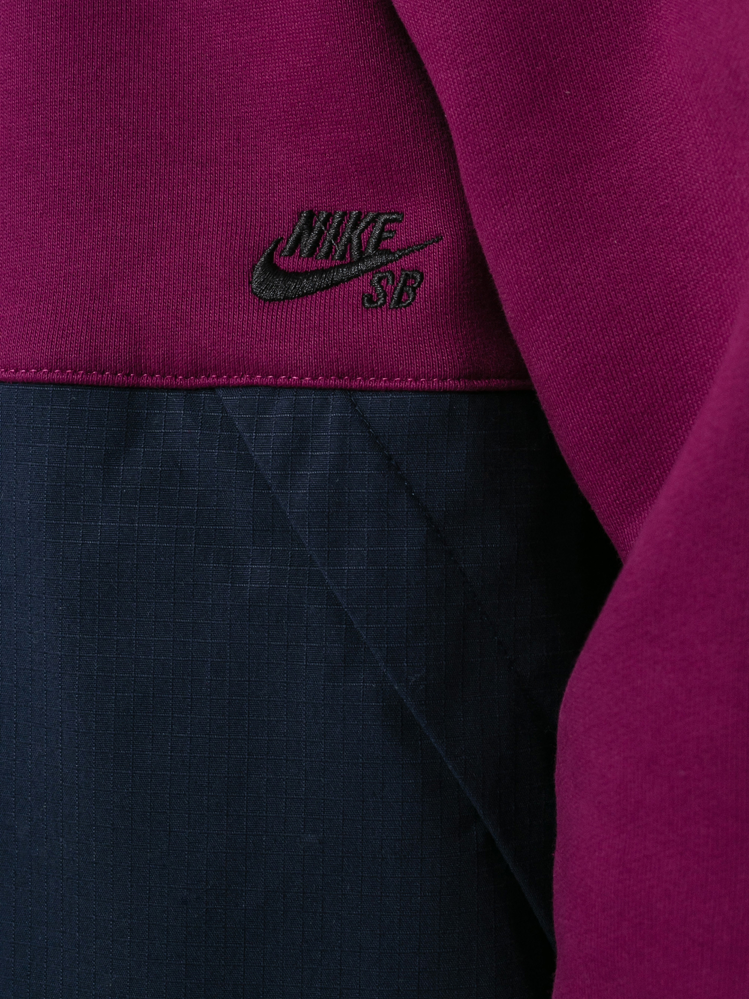 Bluza Nike SB WLDCRD Rugby (sangria/obsidian/obsidian/black)