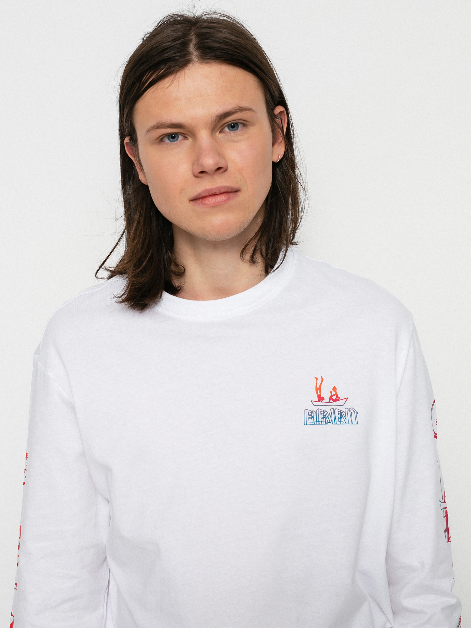 Longsleeve Element Cabeza (optic white)